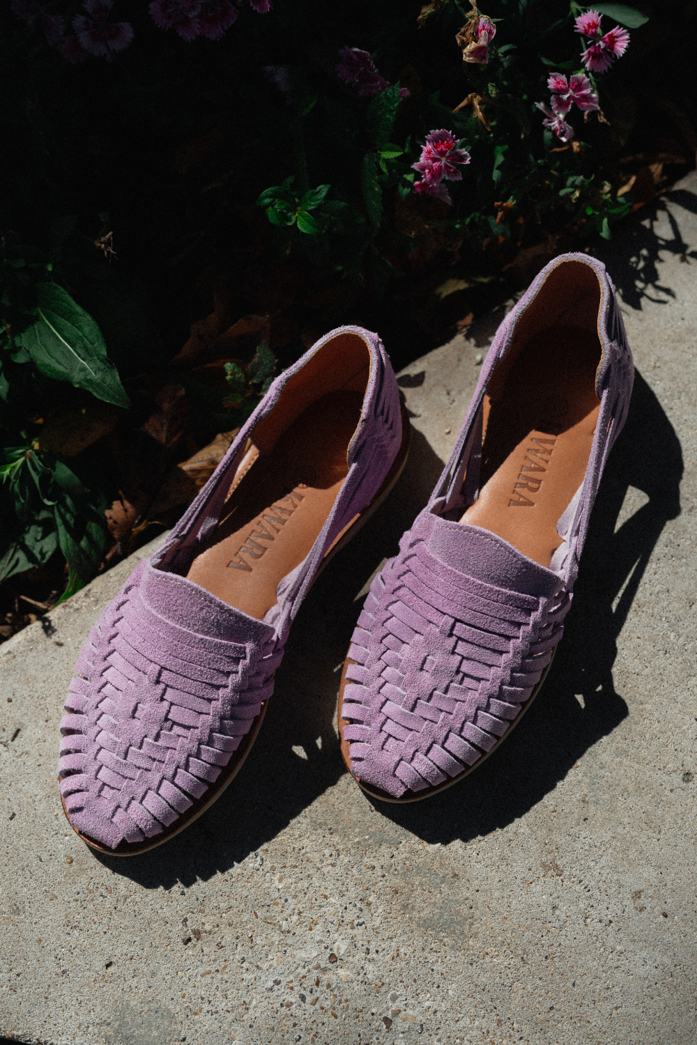 huaraches womens purple