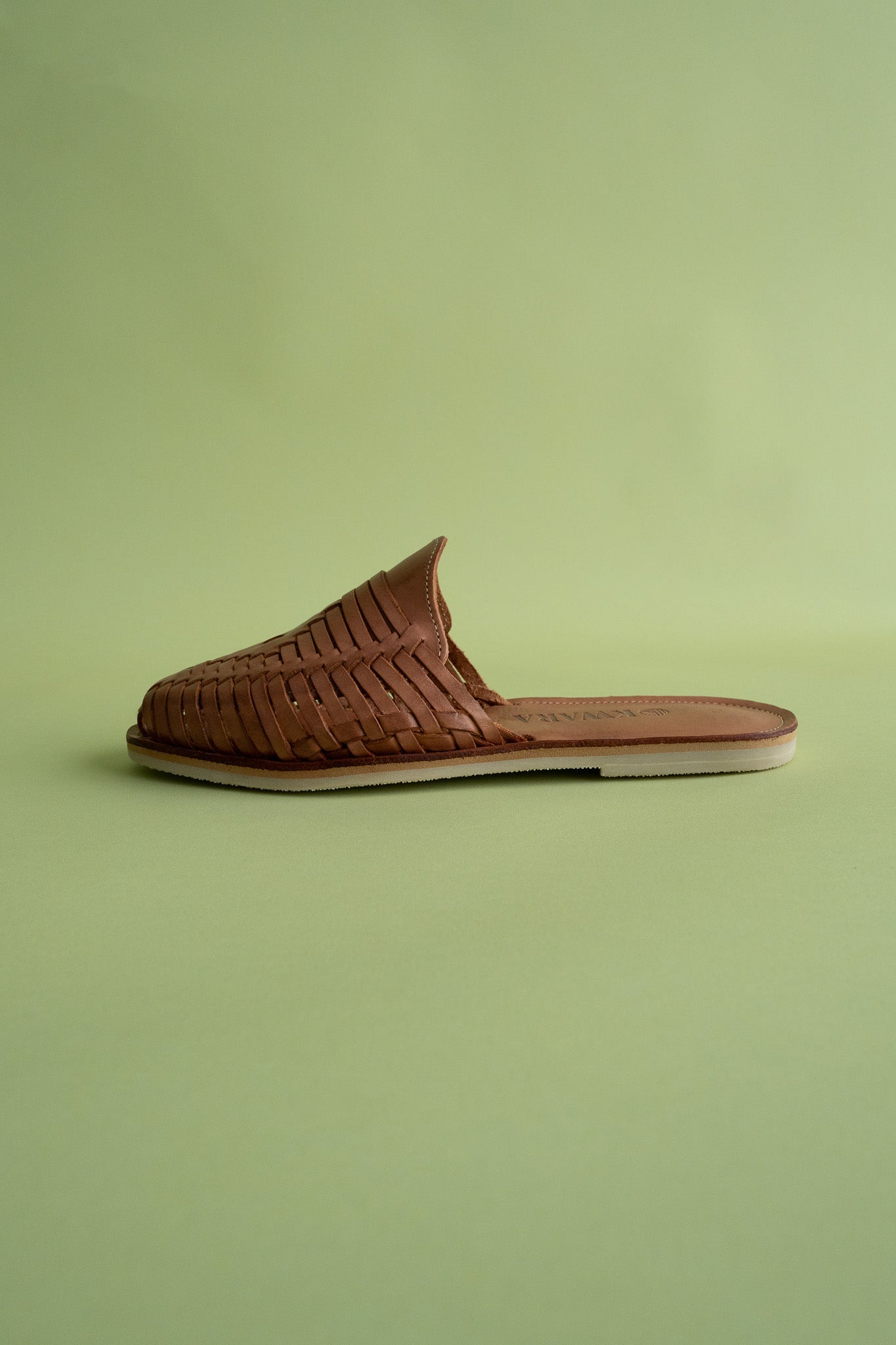 Tan Andy Mule Huaraches | Handcrafted in Michoacán – Cadena Collective
