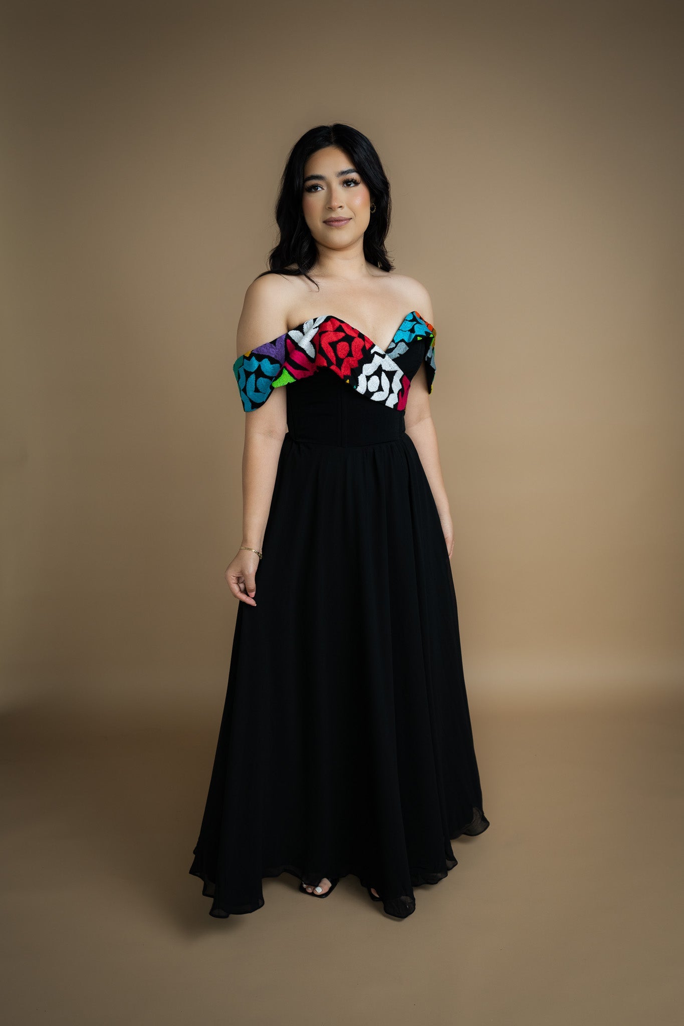 Jalapa de Díaz Embroidered Dress