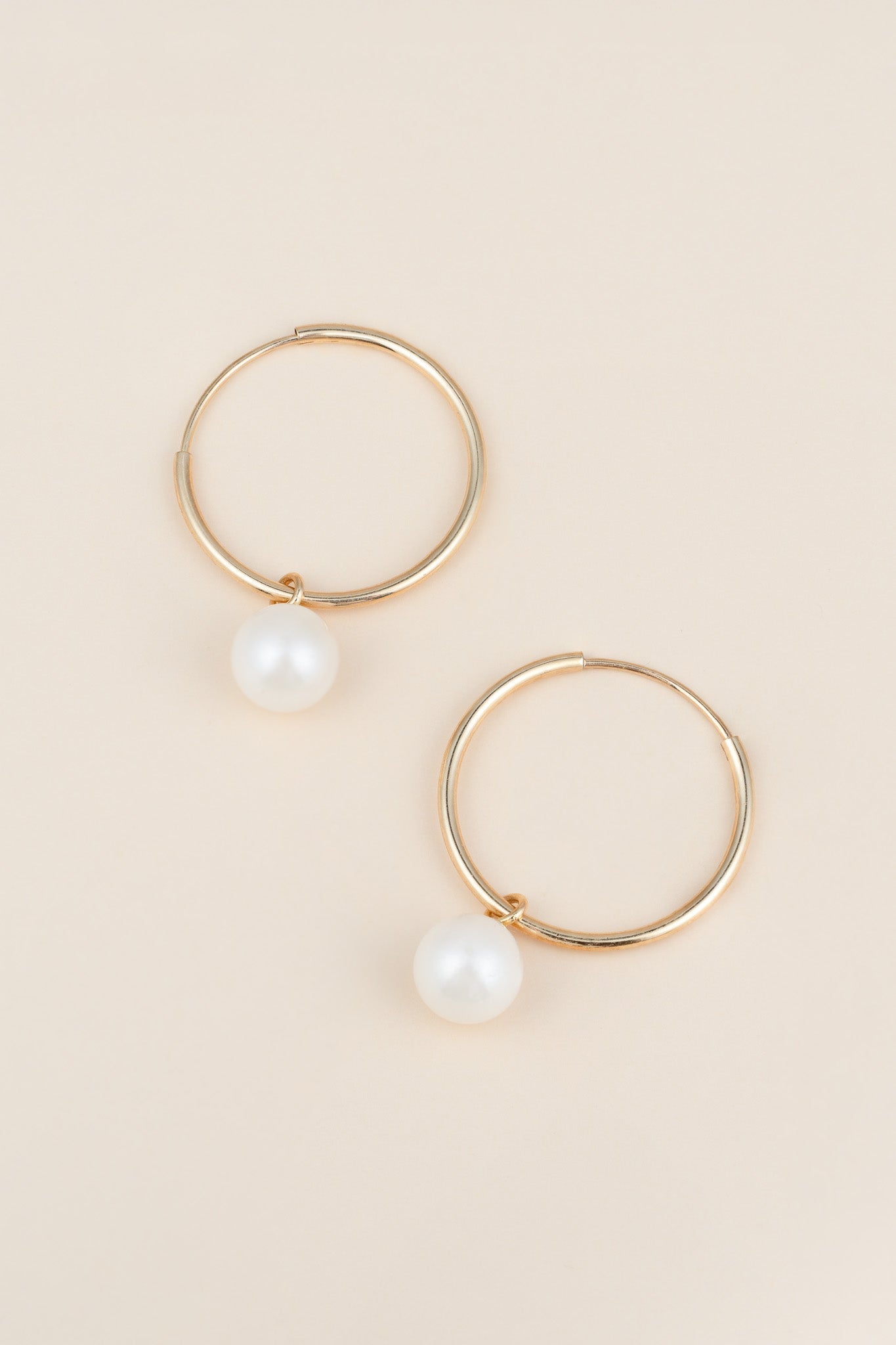 14K Abuelitas Pearl Drop Earrings - Cadena Collective