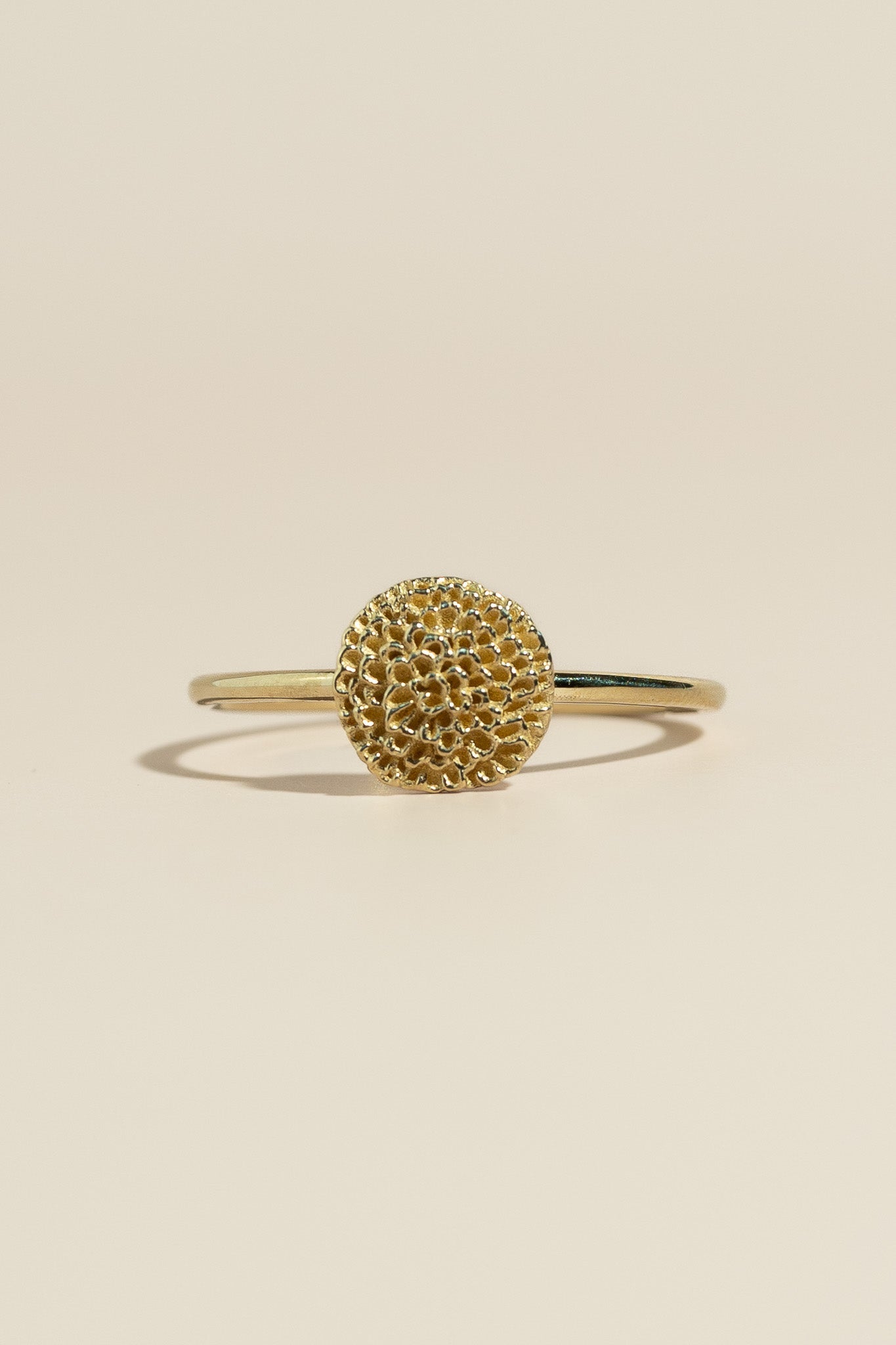 14K Cempasúchil Ring - Cadena Collective