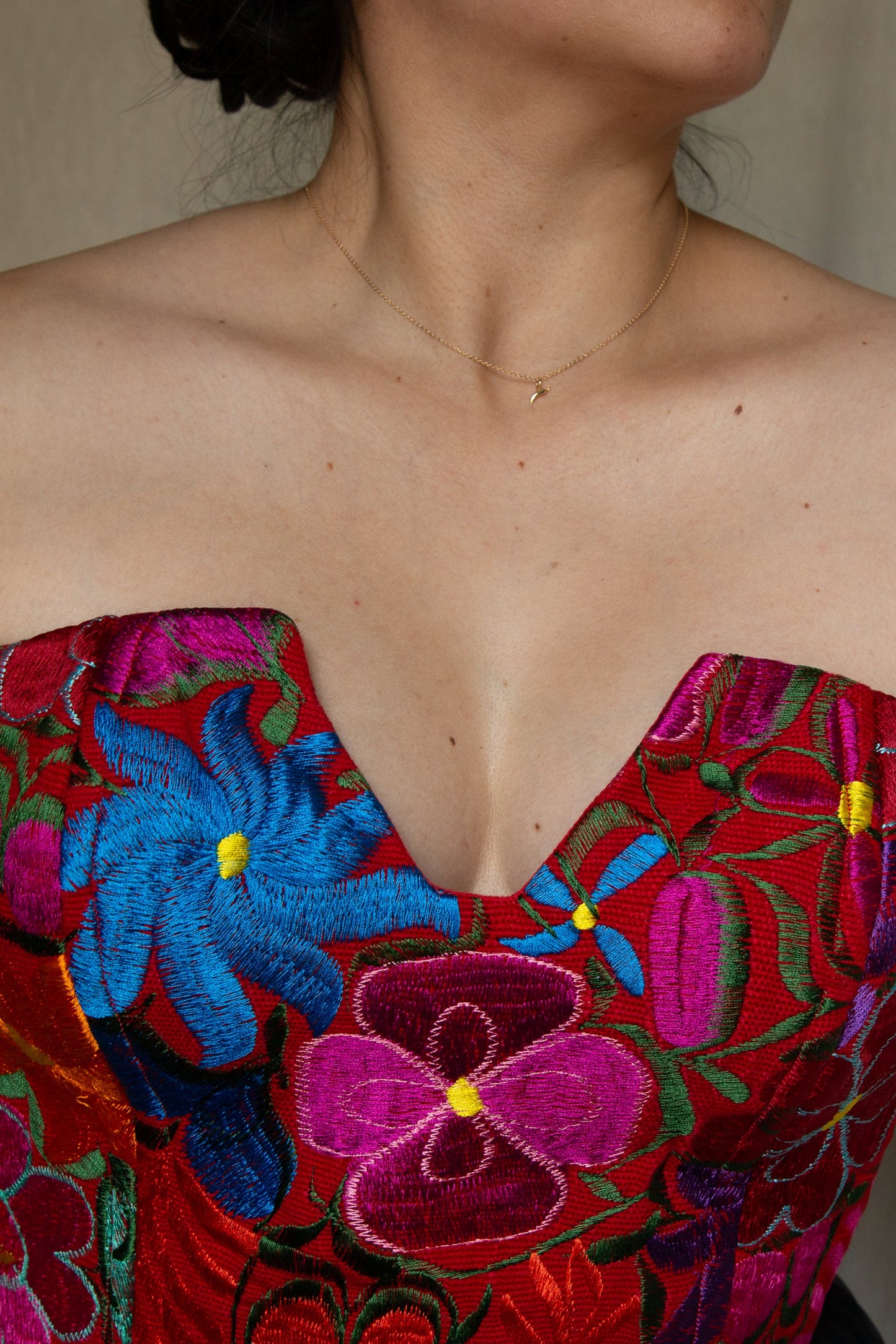 14K Chilito Necklace - Cadena Collective