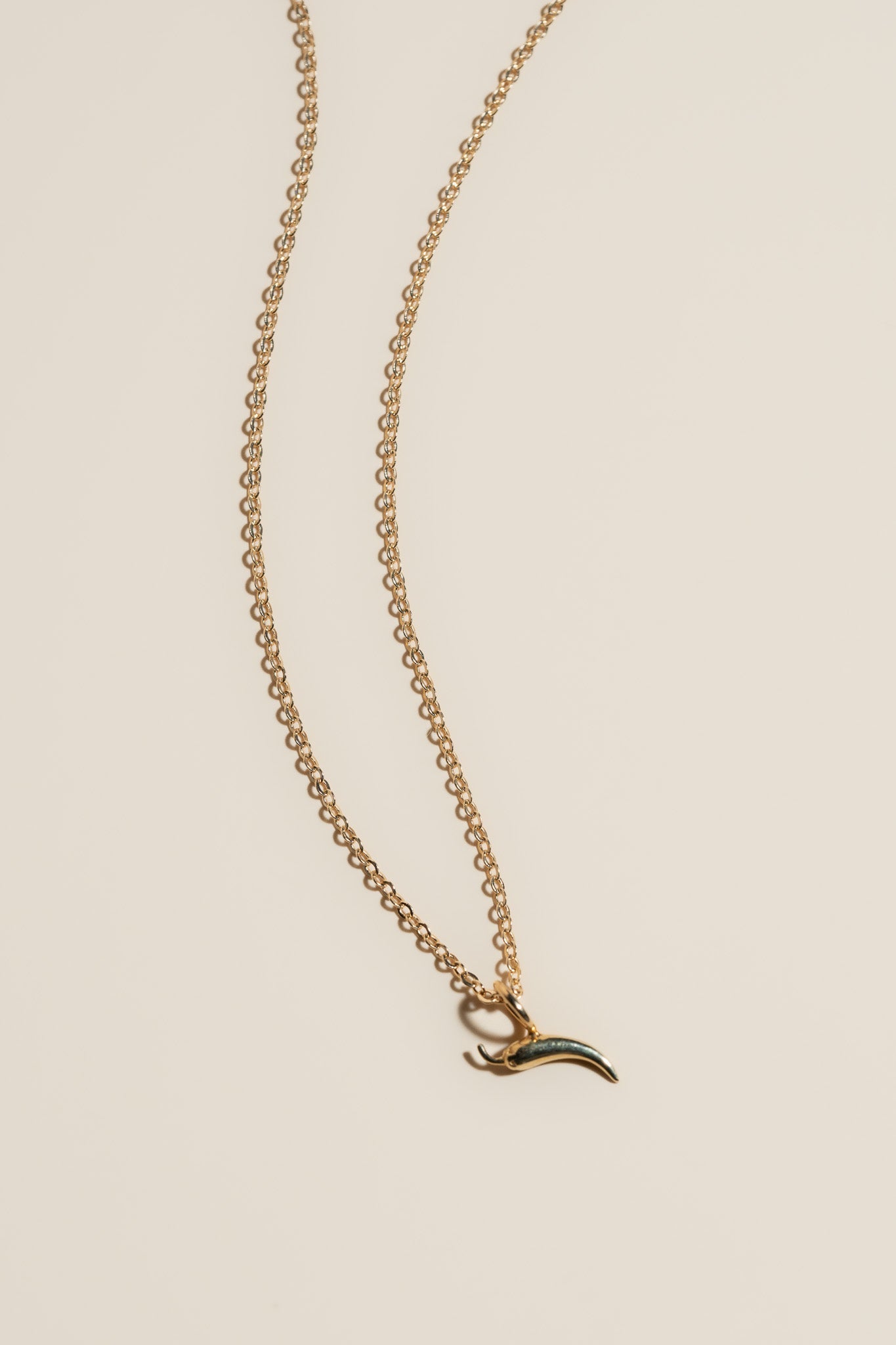 14K Chilito Necklace - Cadena Collective