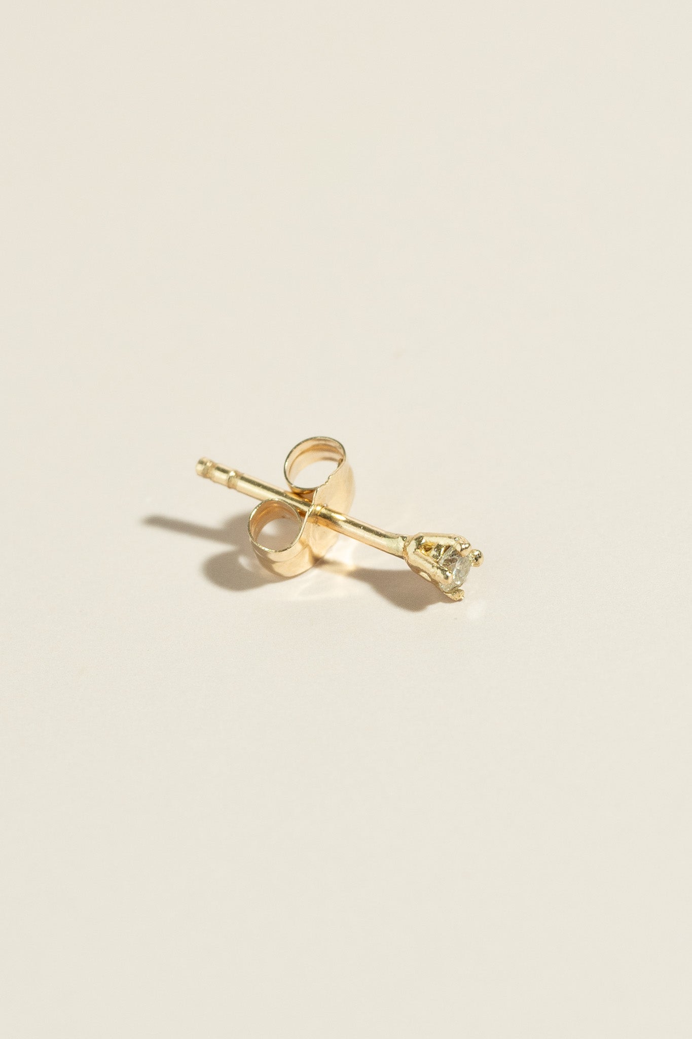 14K Diamond Stud - Cadena Collective
