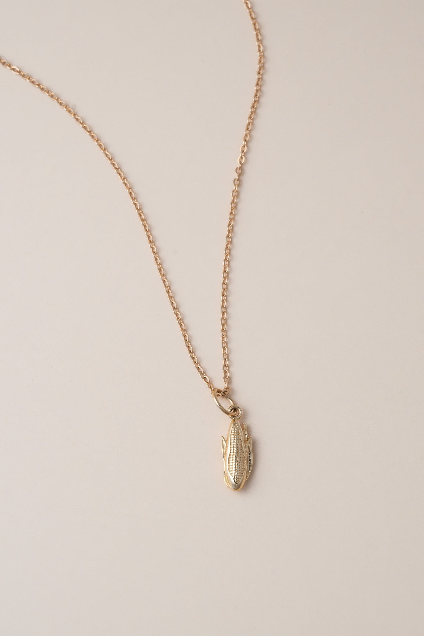 14K Elote Necklace - Cadena Collective