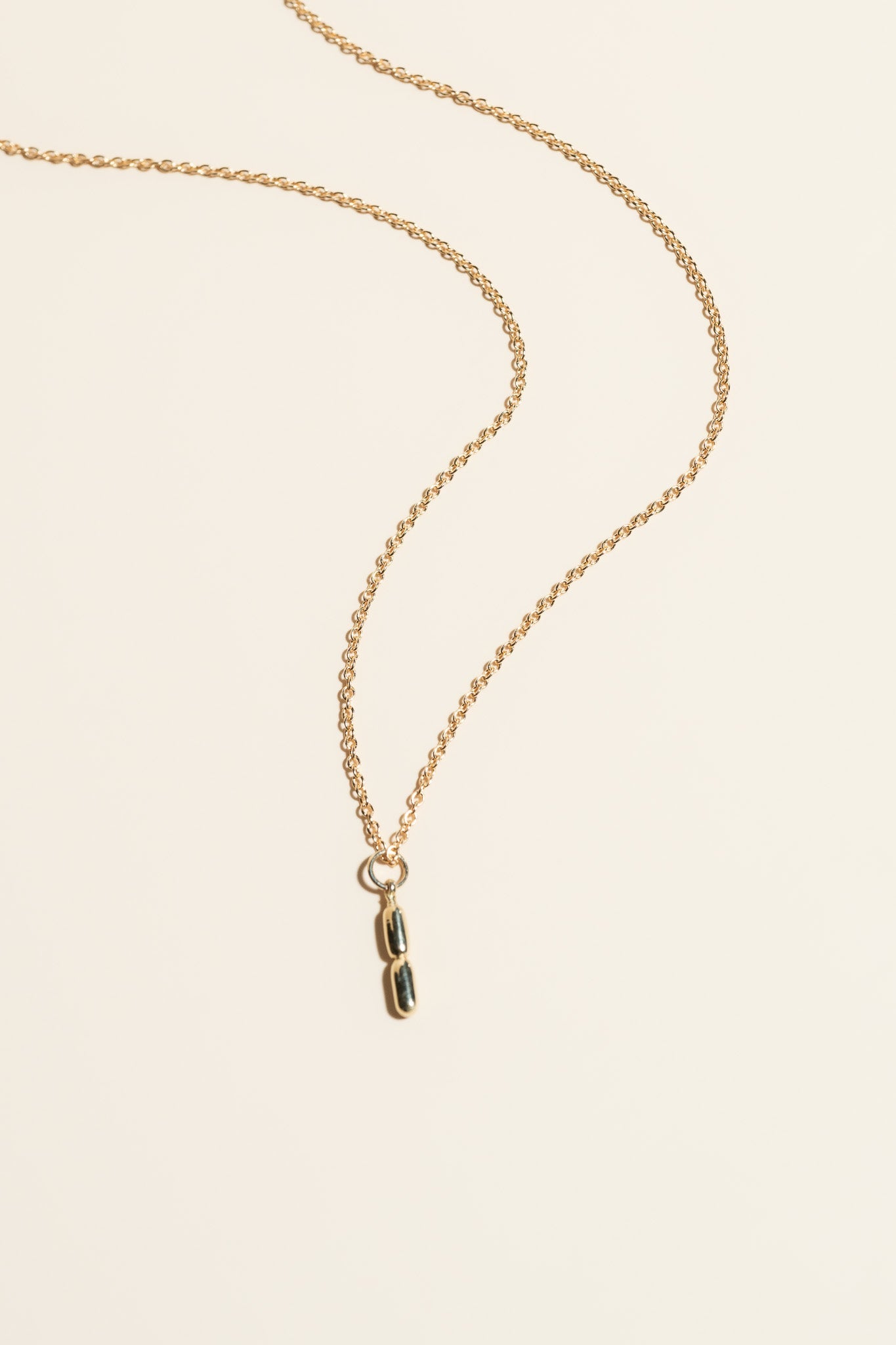 14K Mini Bolis Necklace - Cadena Collective