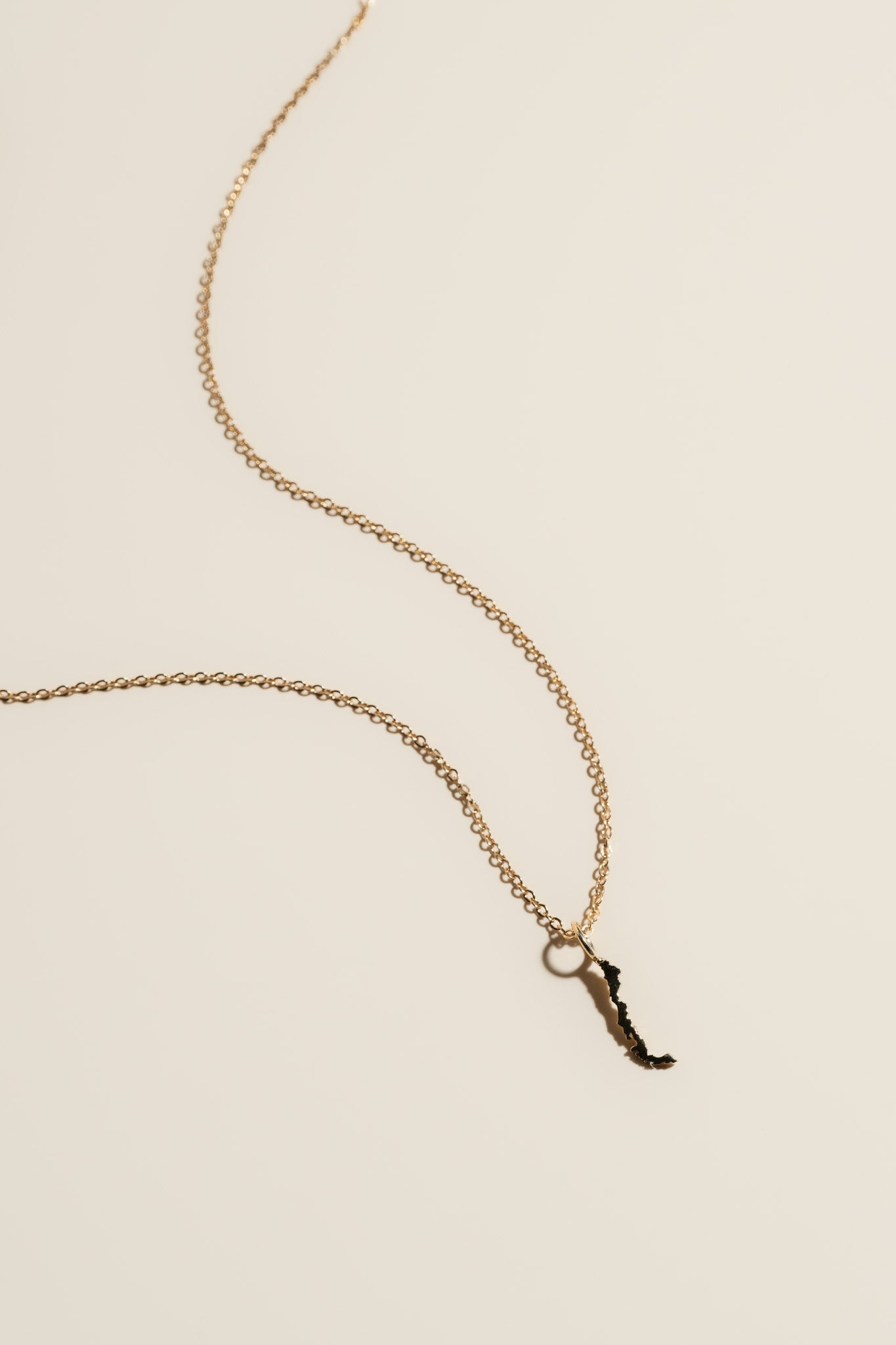 14K Mini Origin 'Chile' Necklace - Cadena Collective