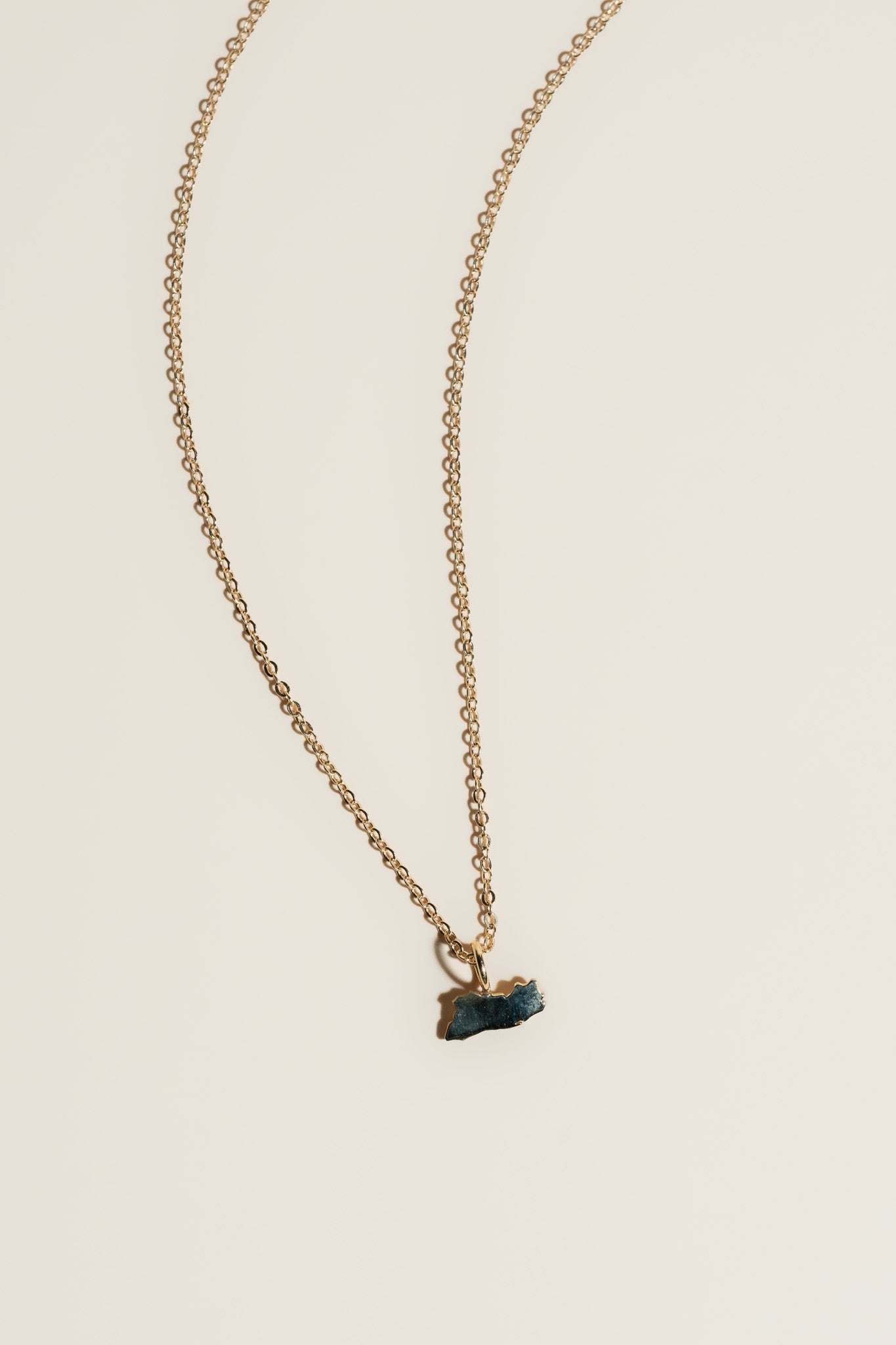 14K Mini Origin 'El Salvador' Necklace - Cadena Collective