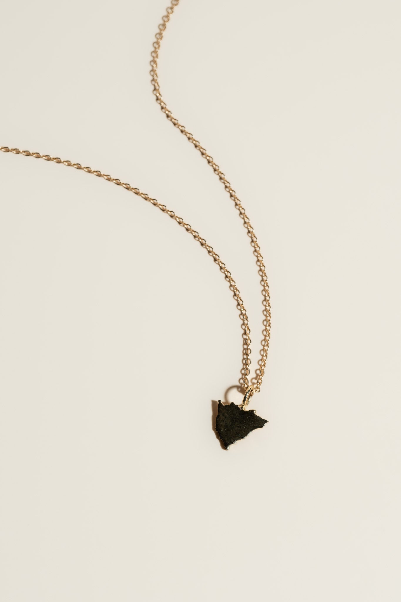 14K Mini Origin 'Nicaragua' Necklace - Cadena Collective