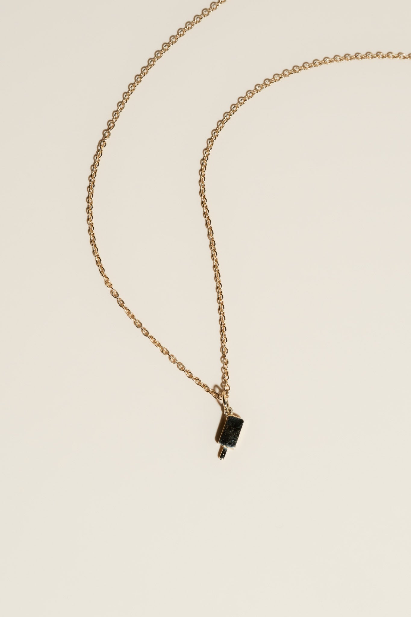 14K Mini Paleta Necklace - Cadena Collective