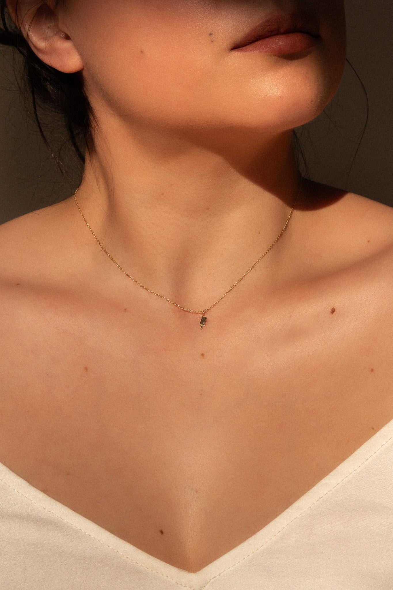 14K Mini Paleta Necklace - Cadena Collective