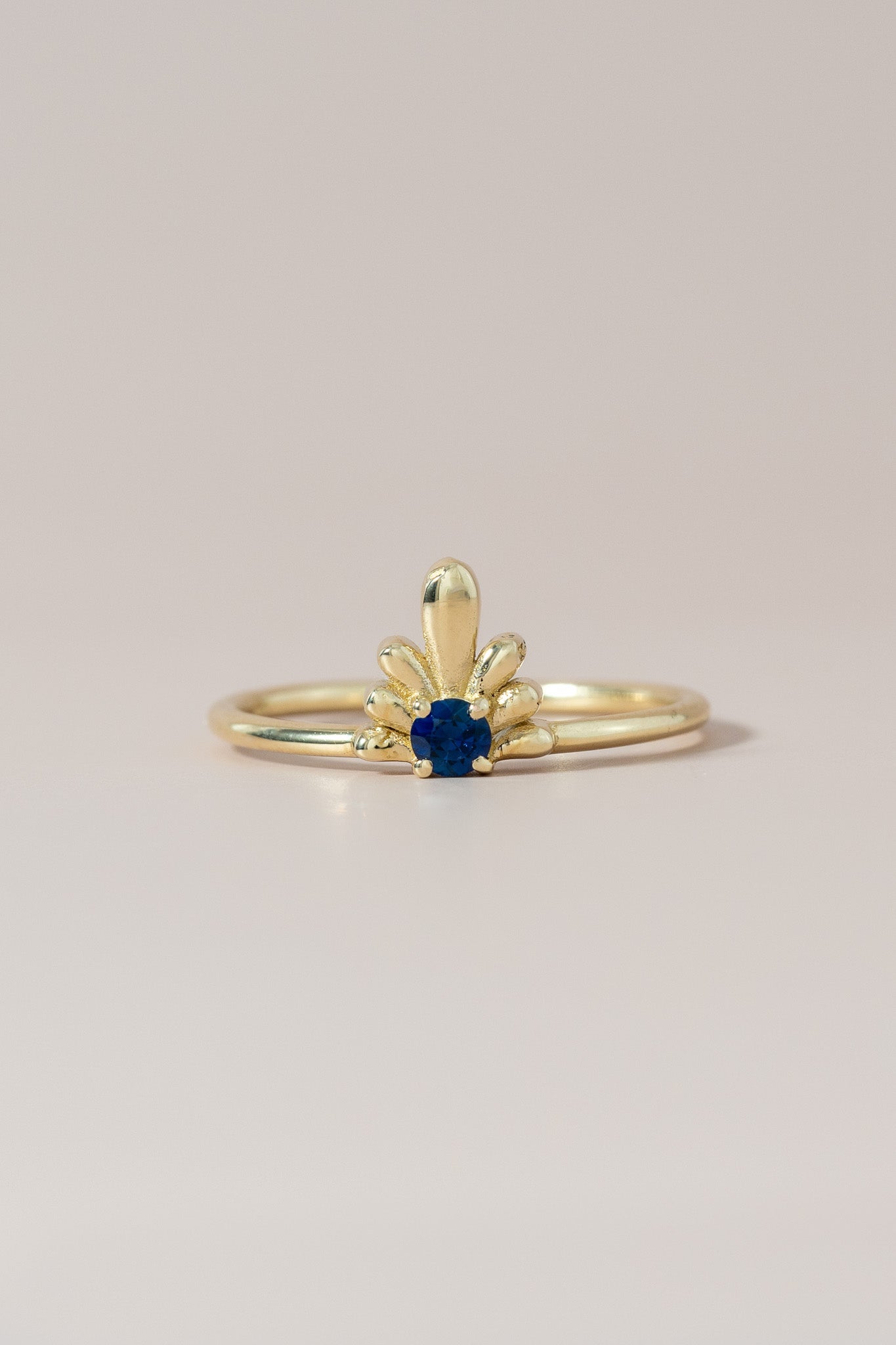 14K Sapphire Talavera Ring - Cadena Collective