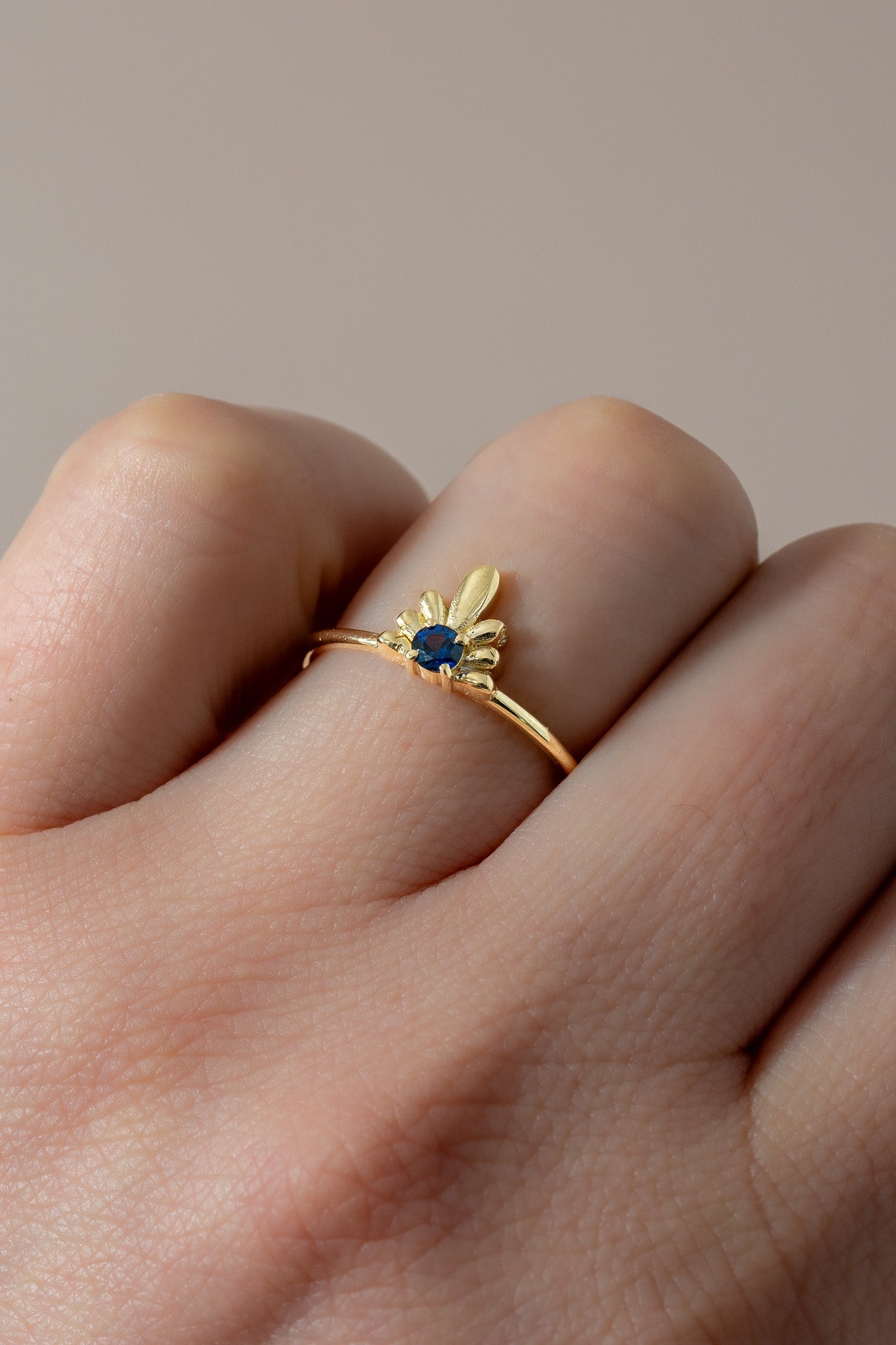 14K Sapphire Talavera Ring - Cadena Collective