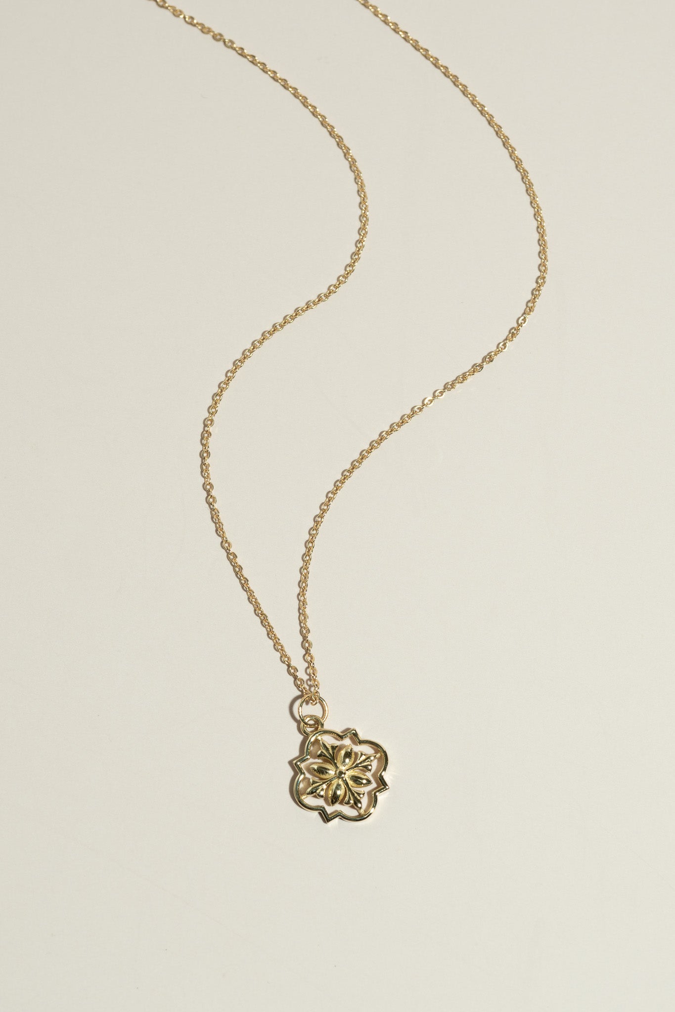 14K Talavera Necklace - Cadena Collective