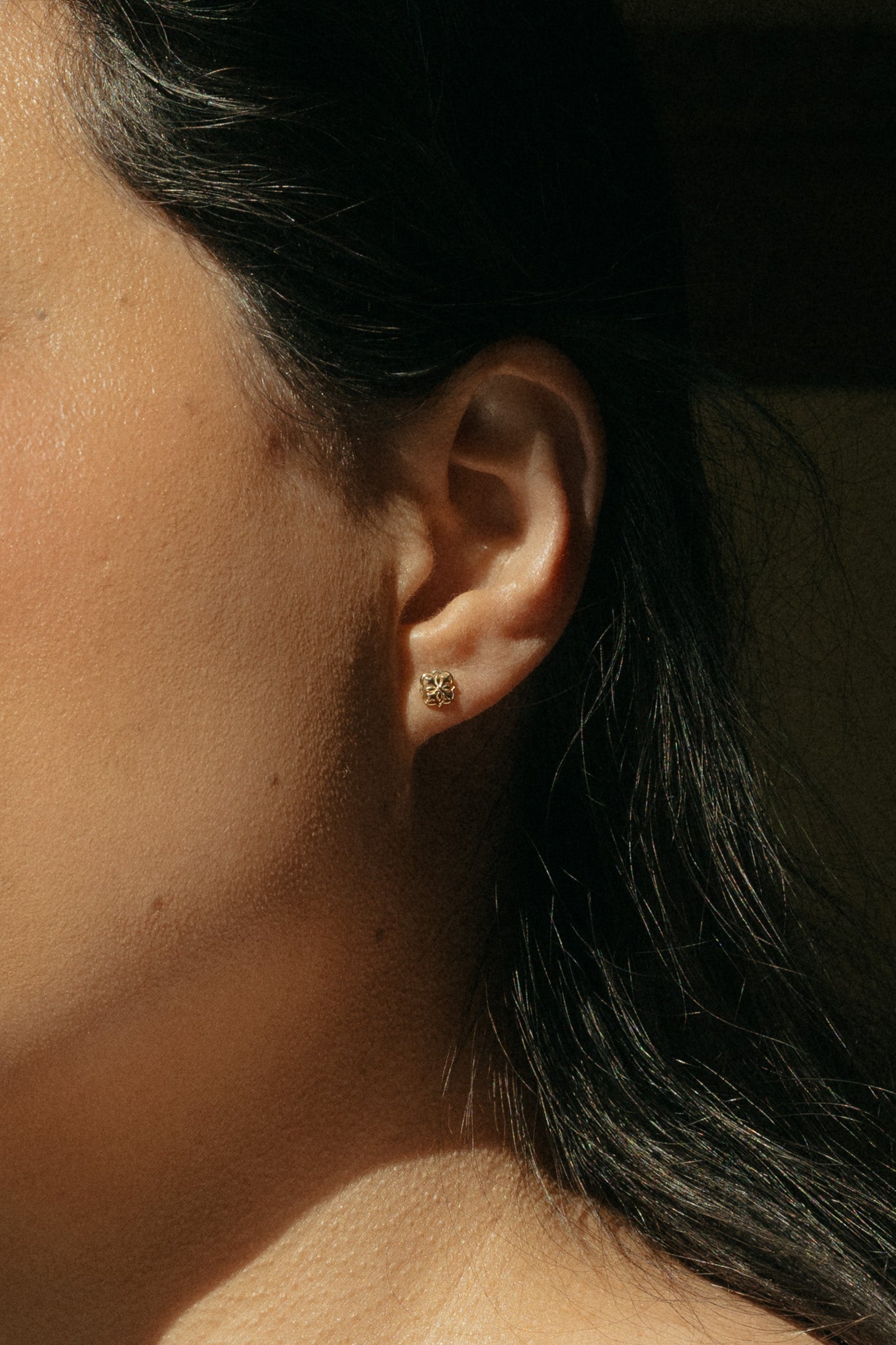 14K Talavera Studs - Cadena Collective