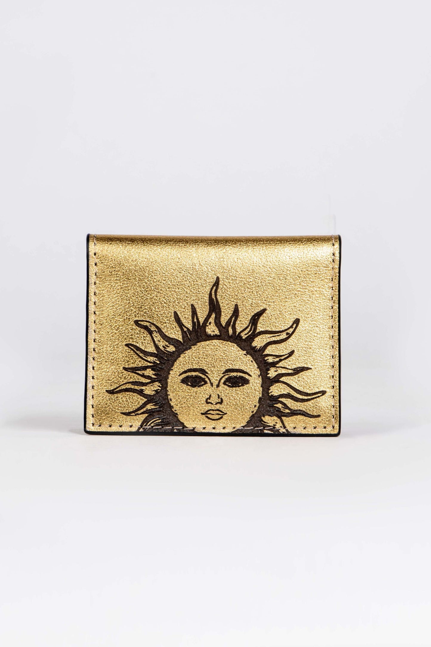 El Sol Card Holder - Gold