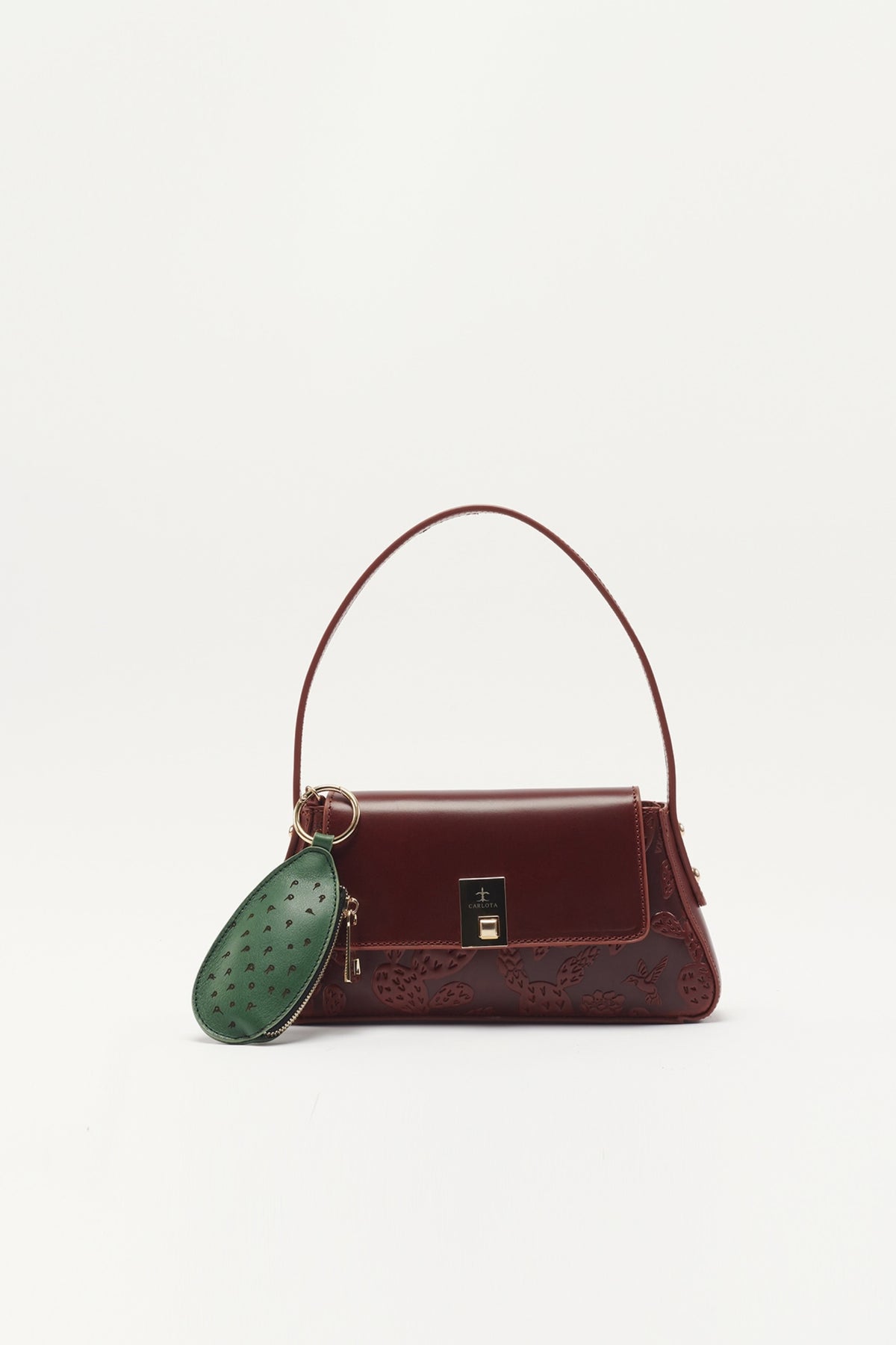El Nopal Baby Baguette Bag - Clay