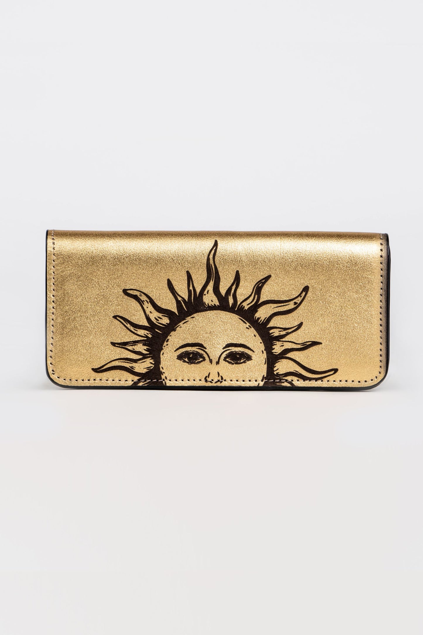 El Sol Wallet - Gold