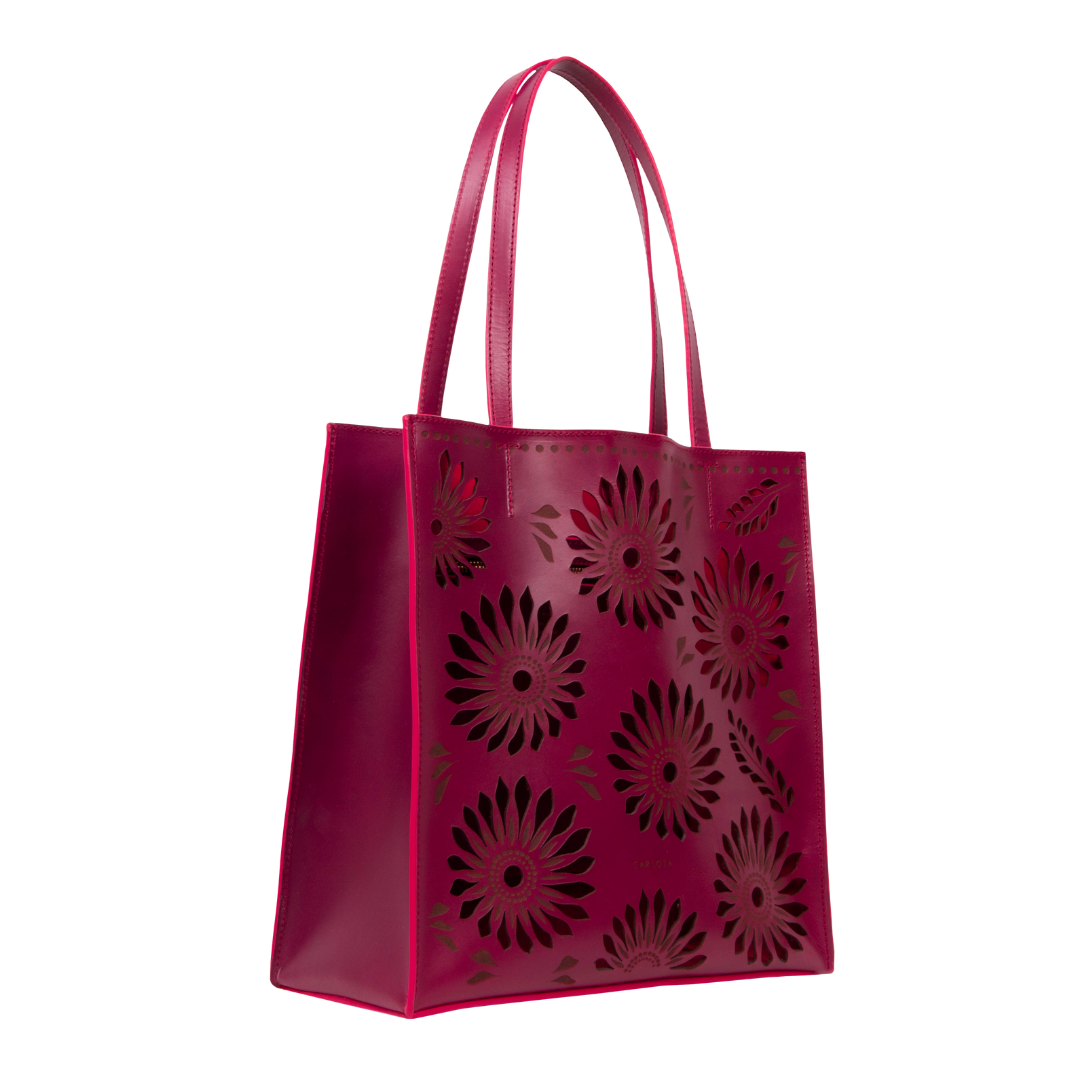 Barro Negro Large Tote - Orchid
