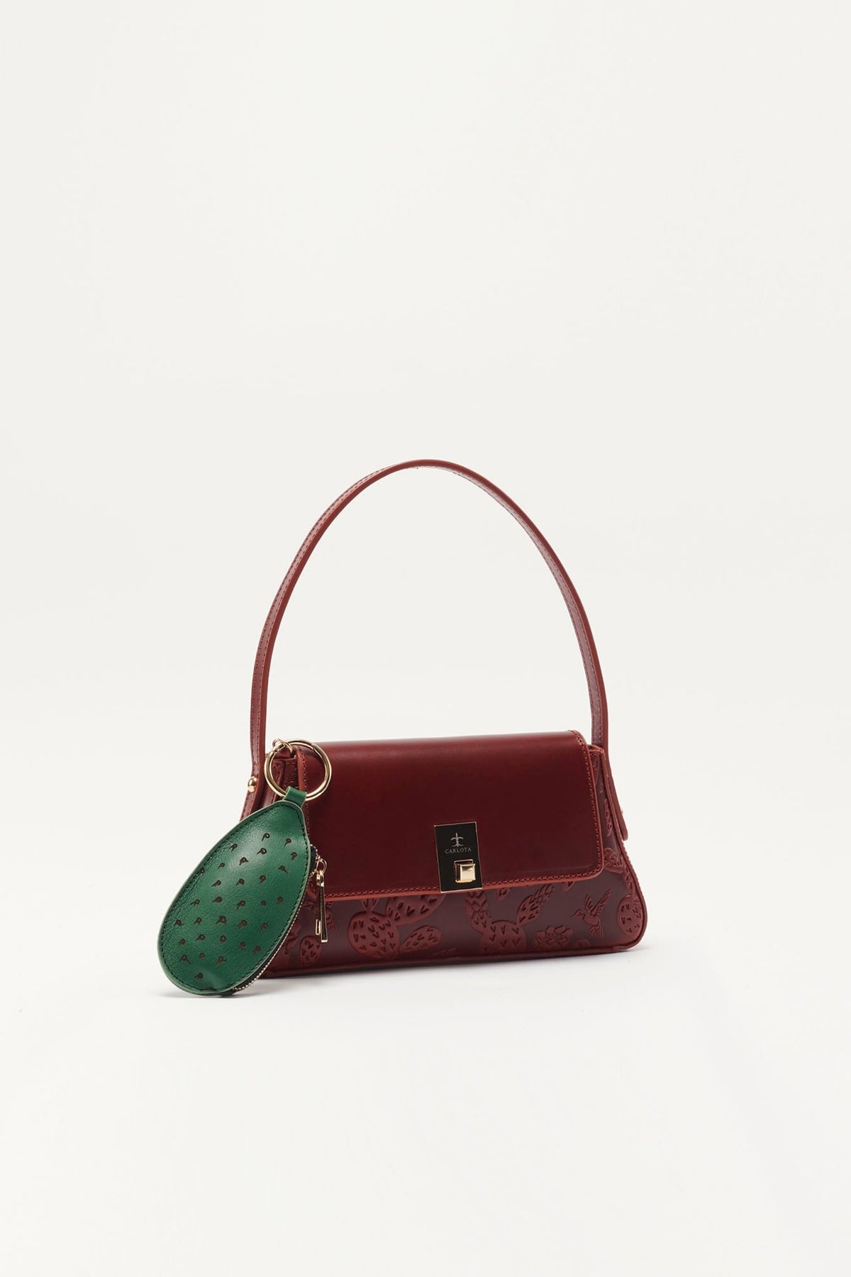 El Nopal Baby Baguette Bag - Clay