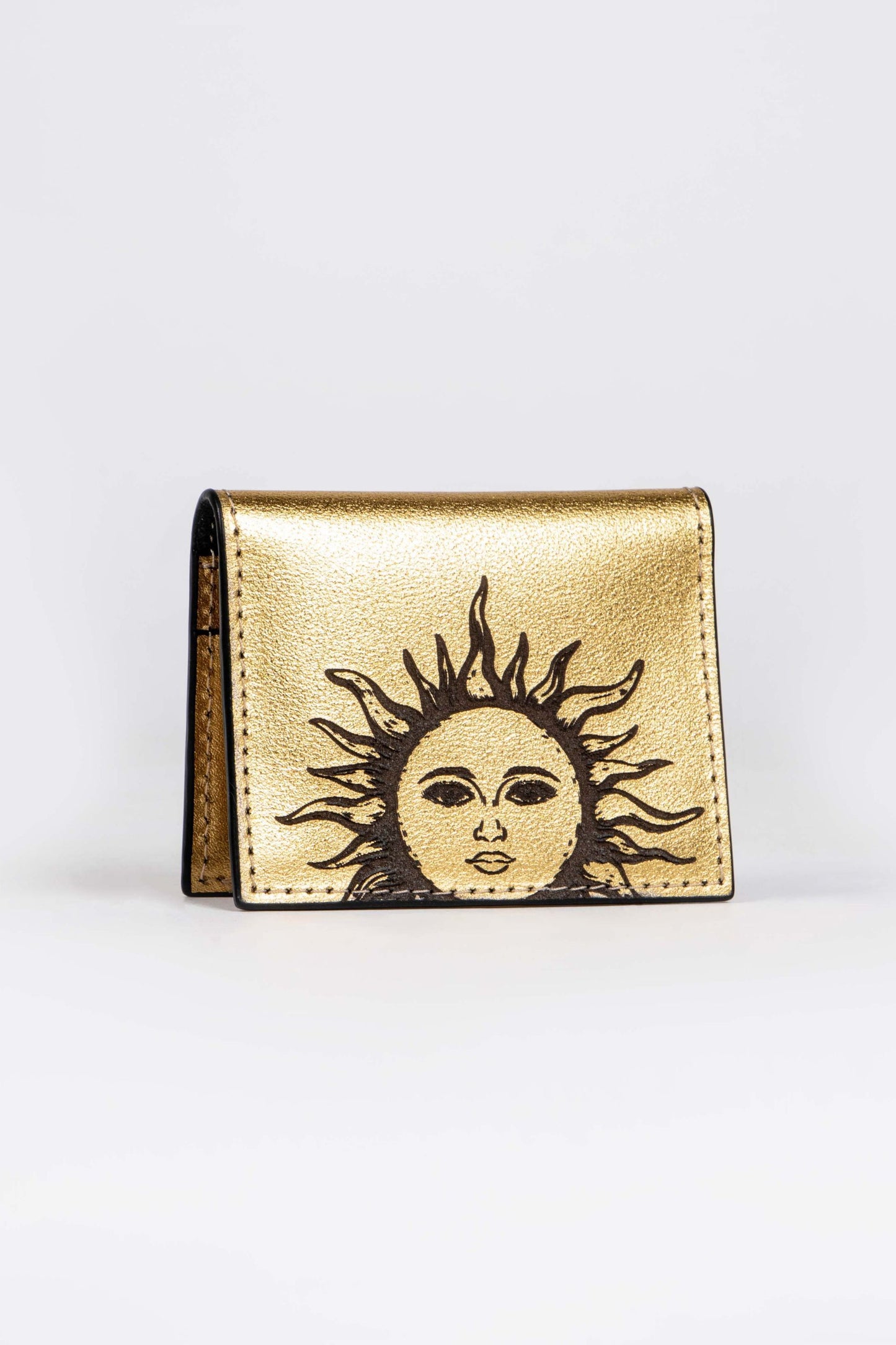 El Sol Card Holder - Gold