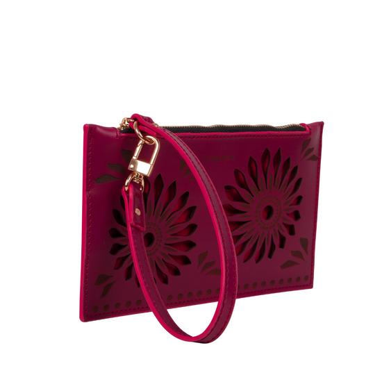 Load image into Gallery viewer, Barro Negro Mini Clutch - Orchid
