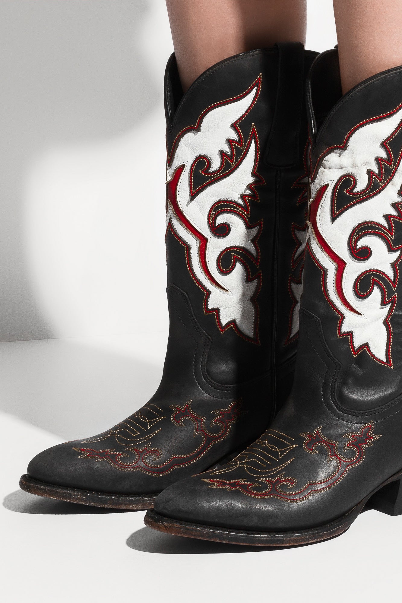 Cowboy Boots Mezcalero Boots Damen Mezcalero Designer White Cowboy