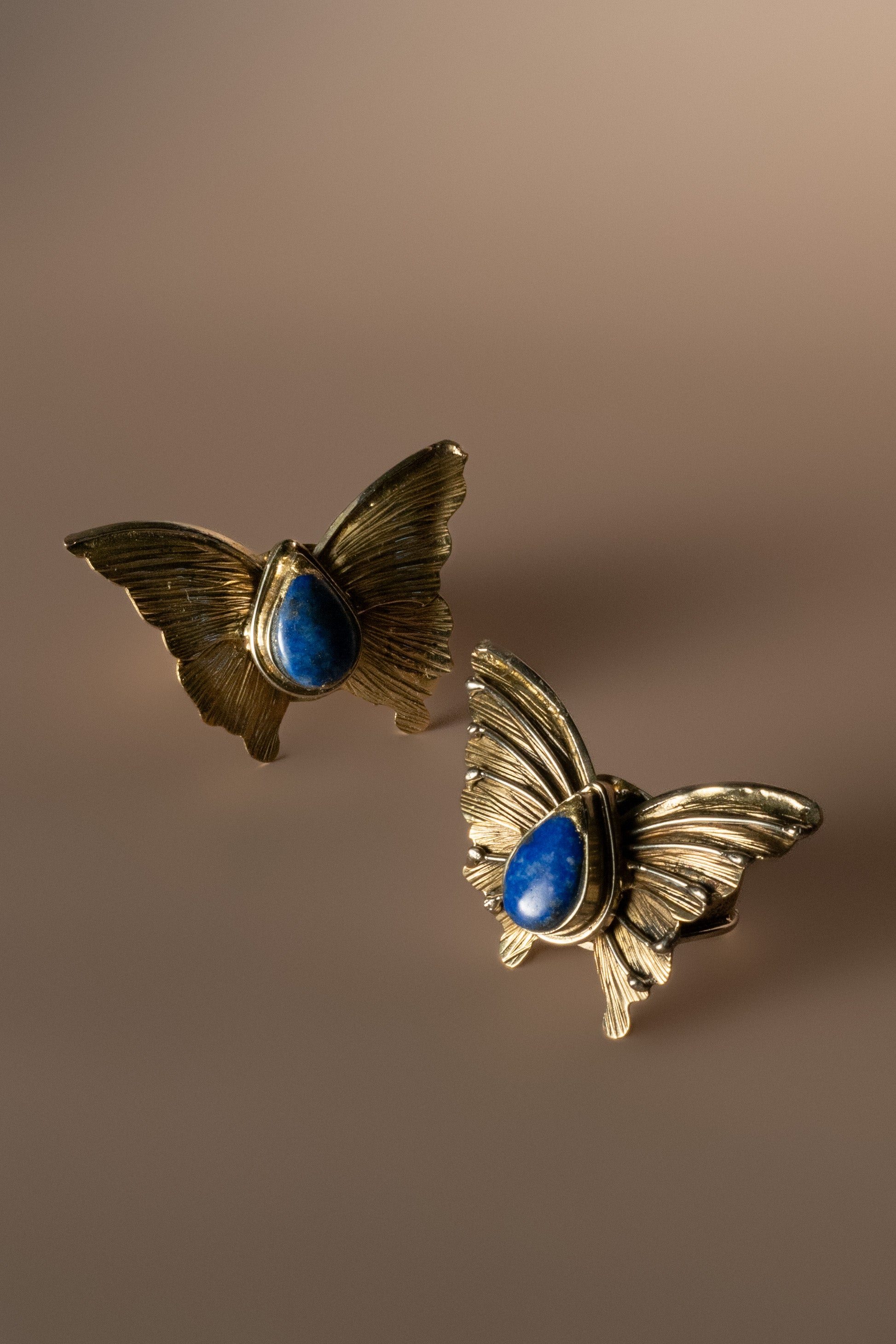 Metamorphosis Butterfly Ring – Handmade Jewelry with Quartz