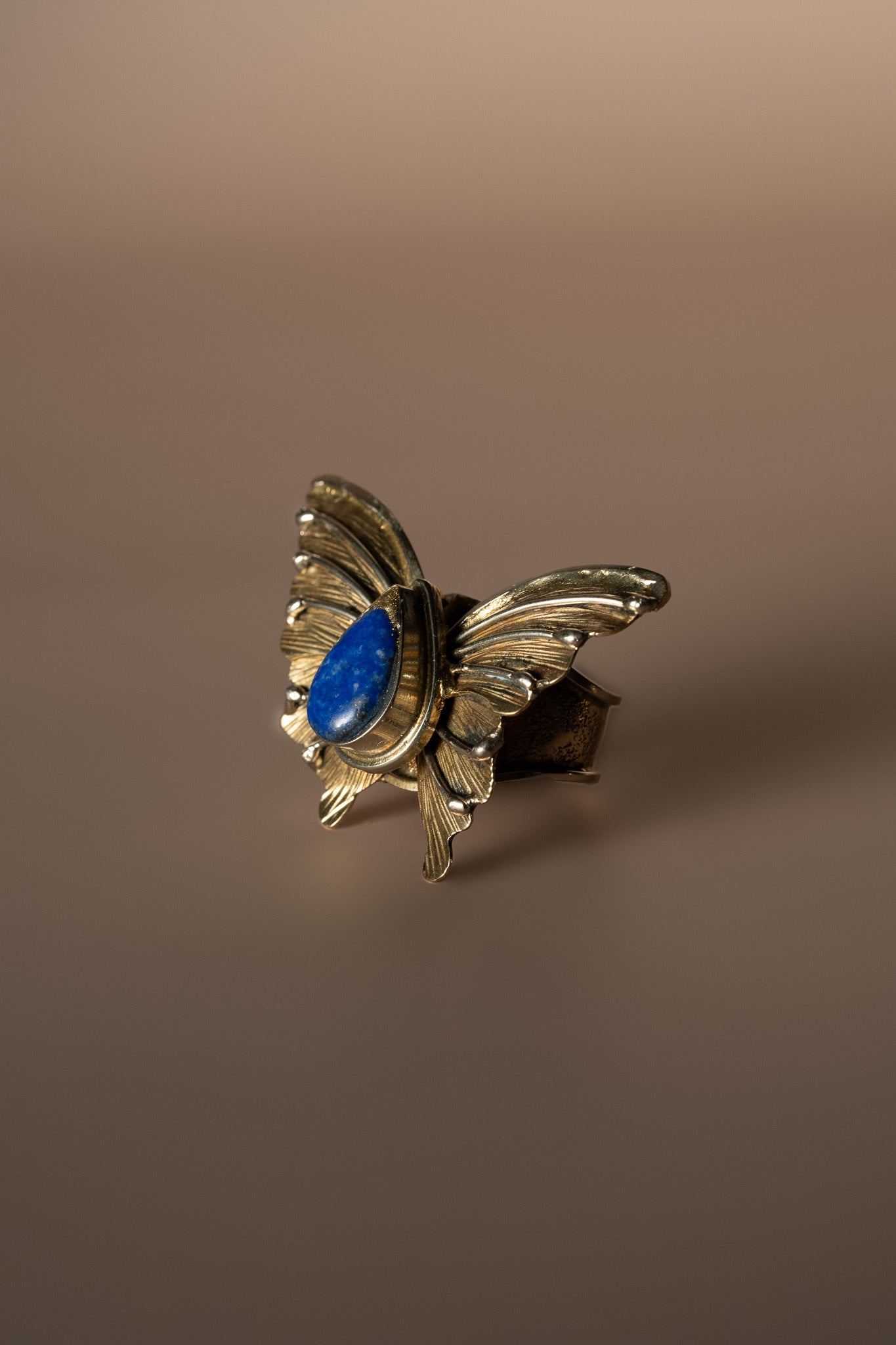 Metamorphosis Butterfly Ring – Handmade Jewelry with Quartz Stone