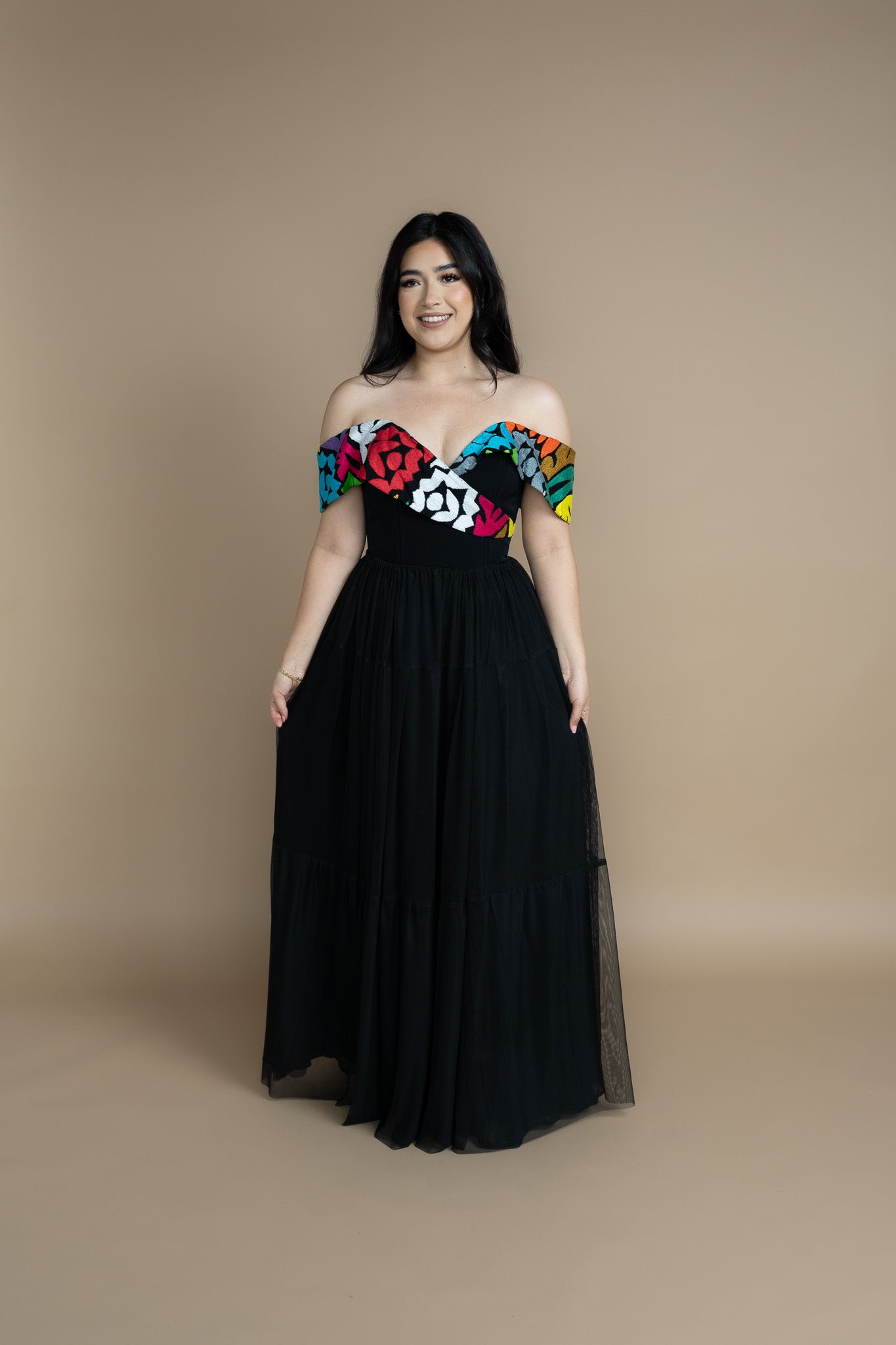 Jalapa de Díaz Embroidered Dress