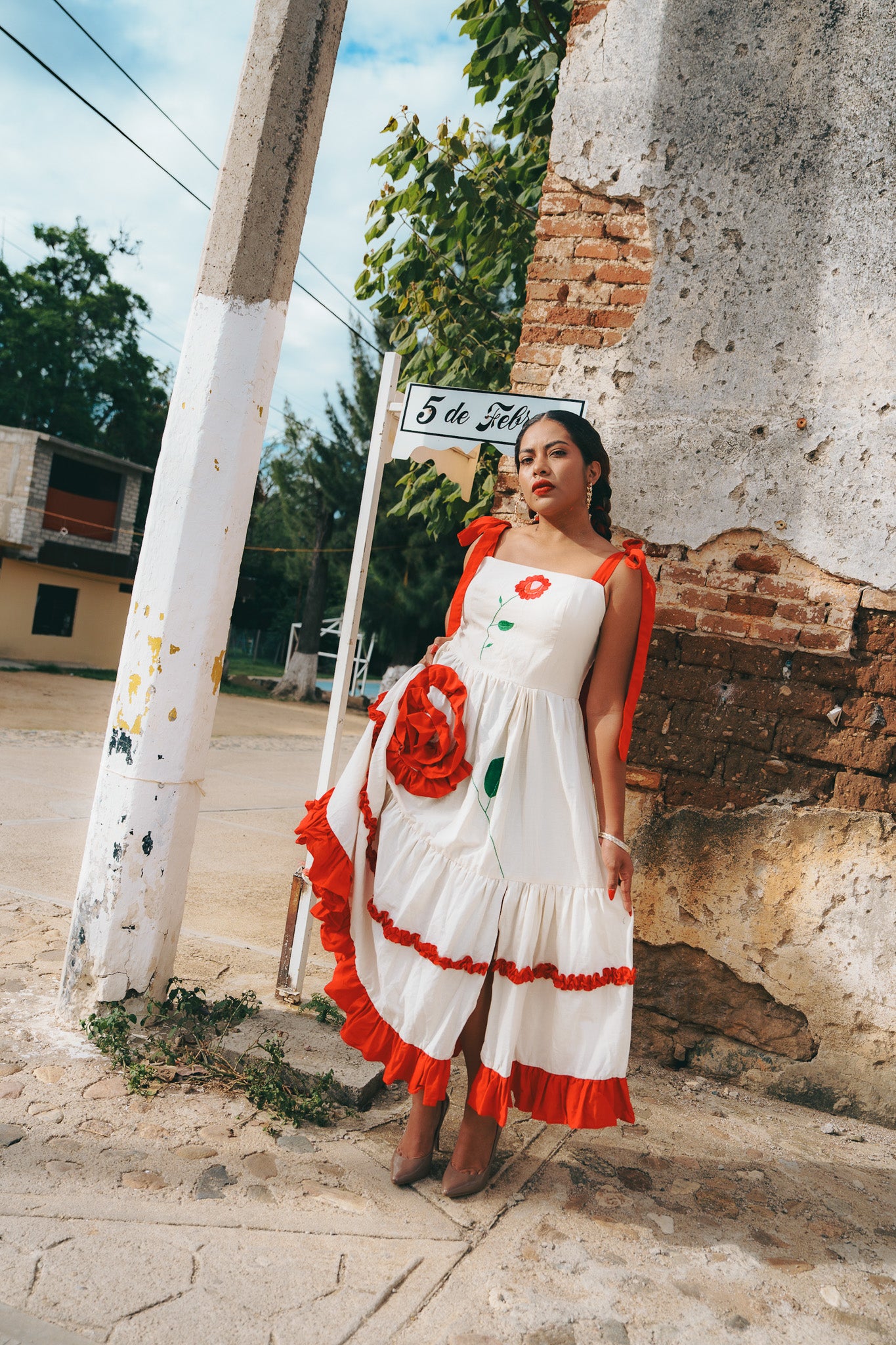 Doña Mago Dress - White
