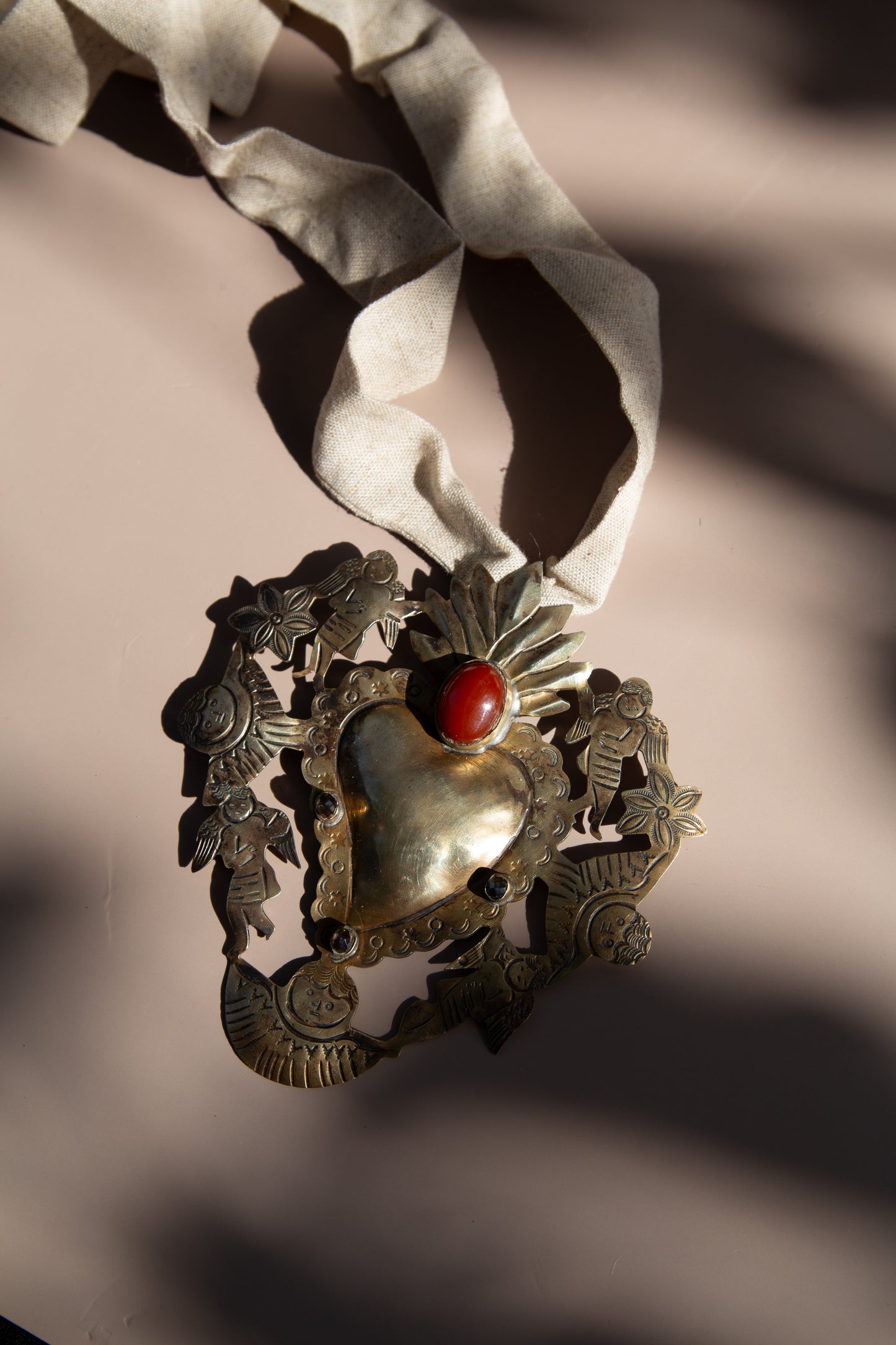 Votive Heart Necklace