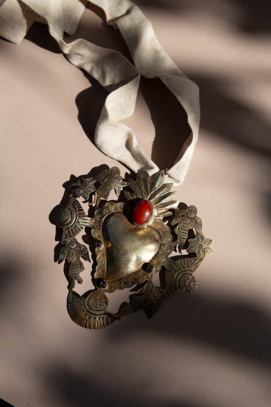 Votive Heart Necklace
