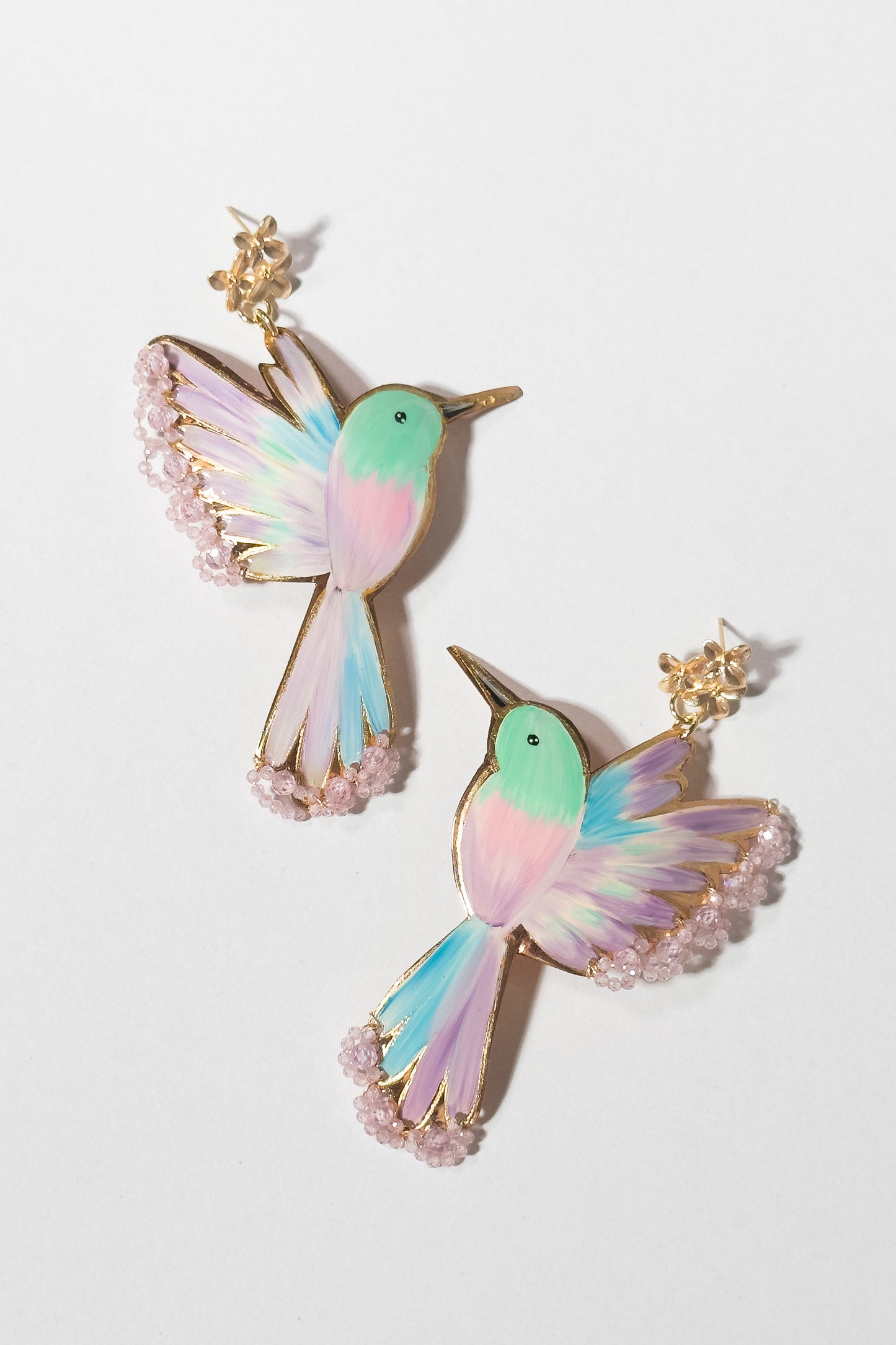 Load image into Gallery viewer, Colibrí Drop Earrings
