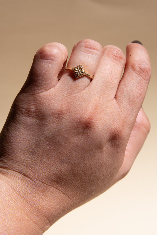Flores Talavera 14K Ring