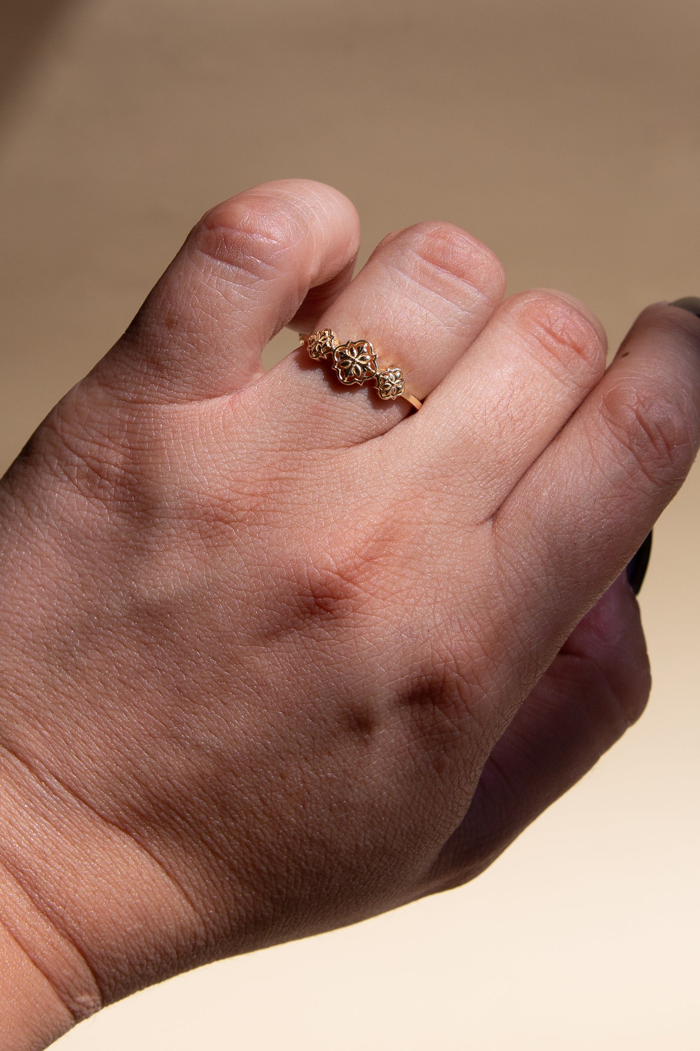 Tres Talaveras 14K Ring