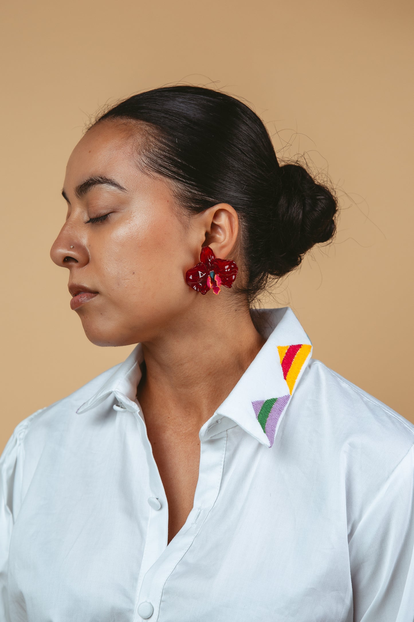 Orchid Earrings