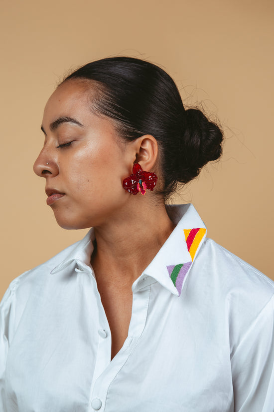 Orchid Earrings