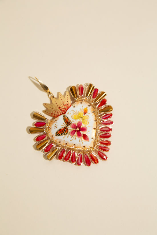 Corazón Drop Earrings