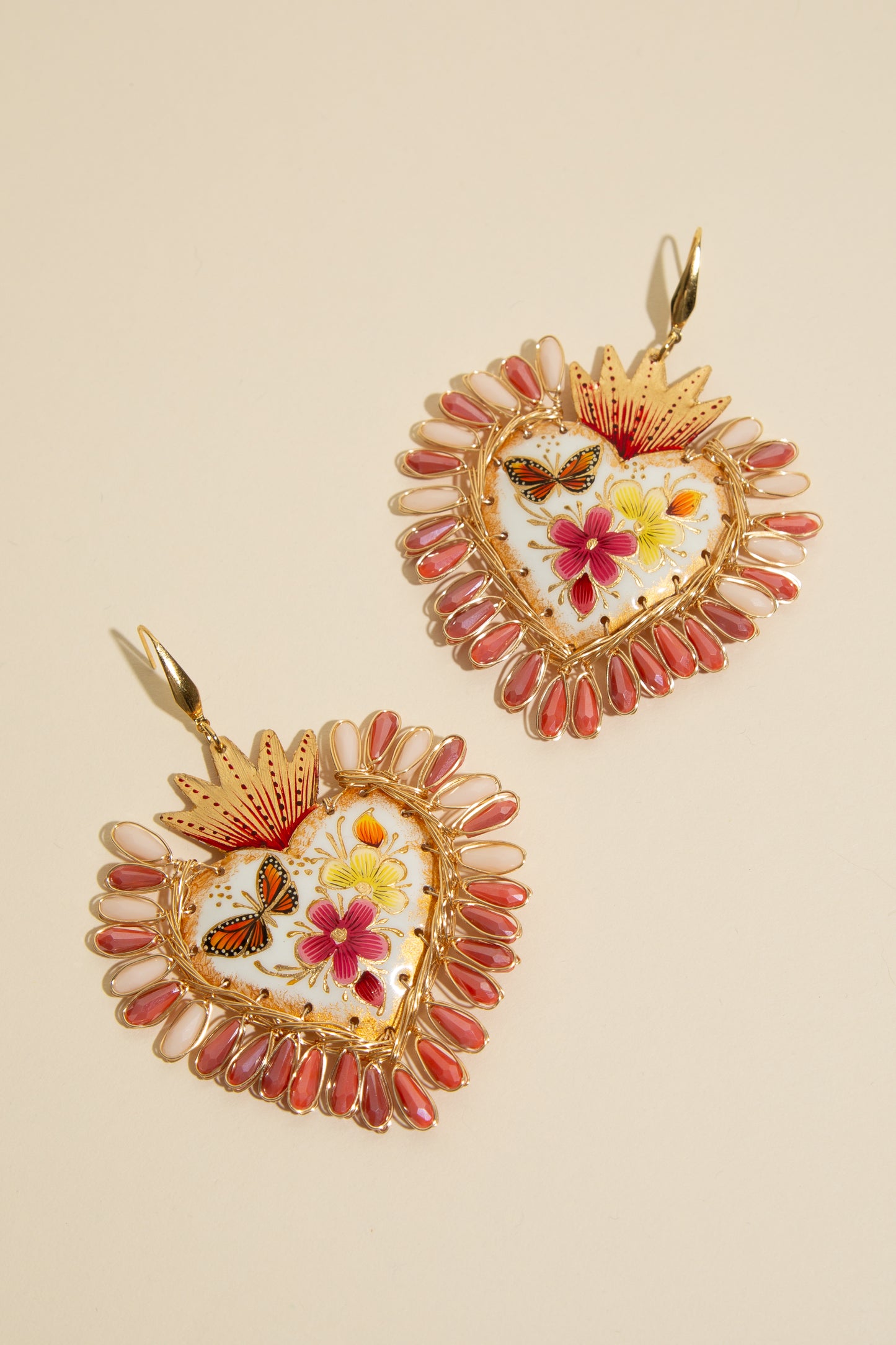 Corazón Drop Earrings