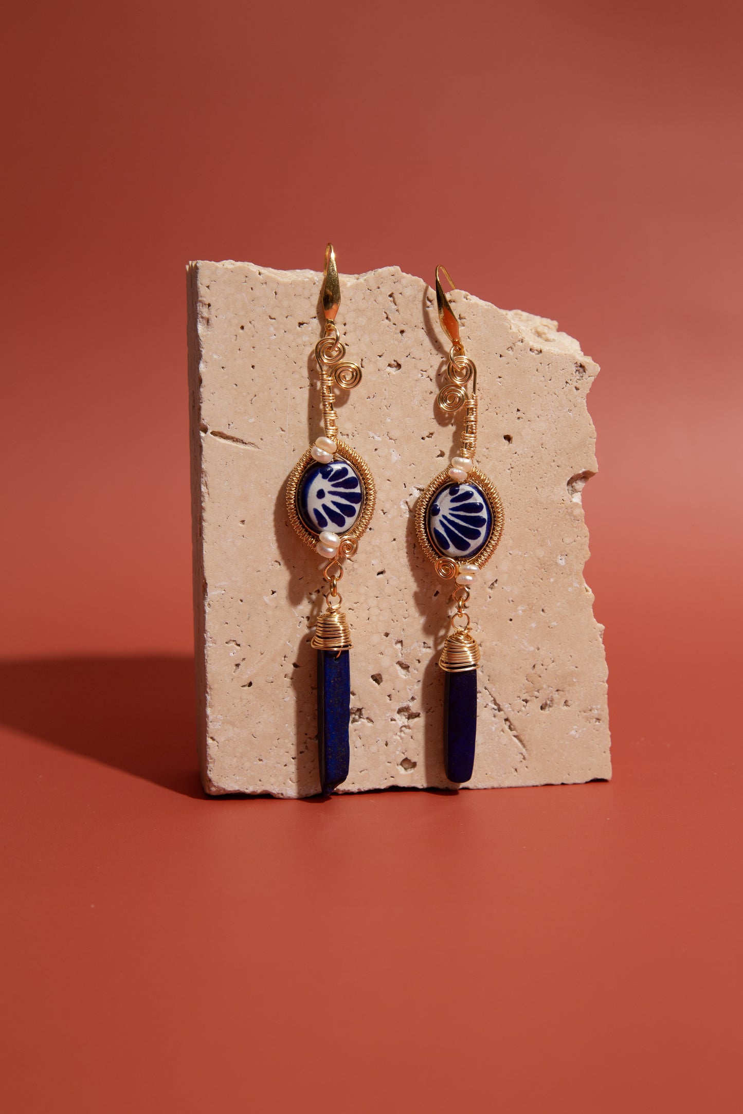 Talavera Stone Earrings