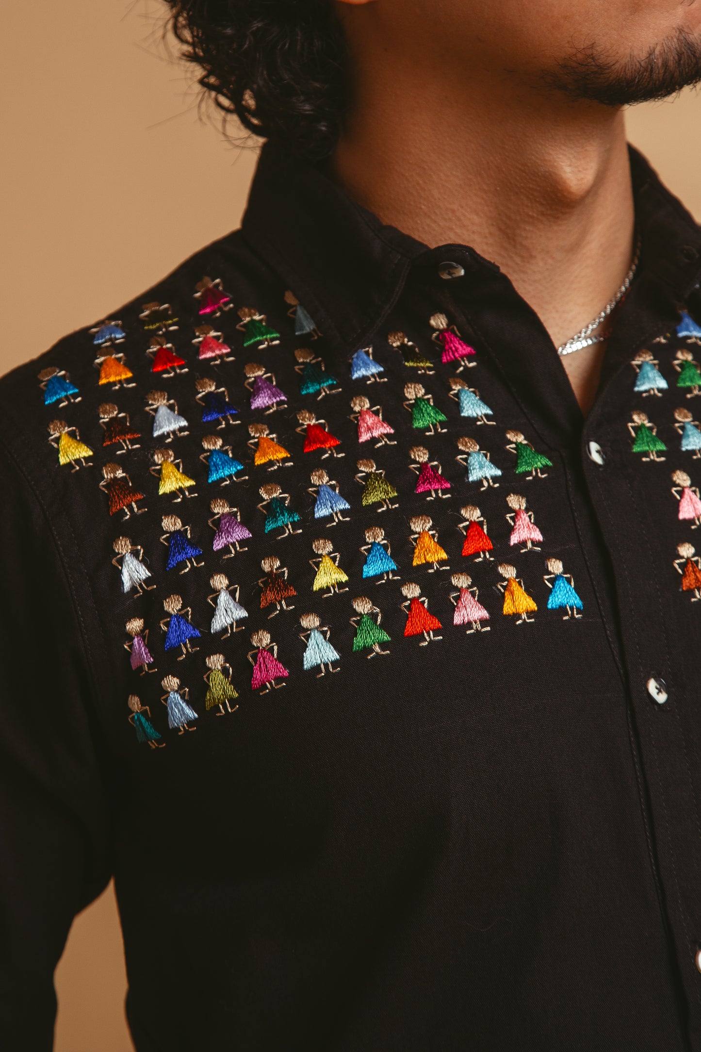 Muñequitos Button Down Shirt