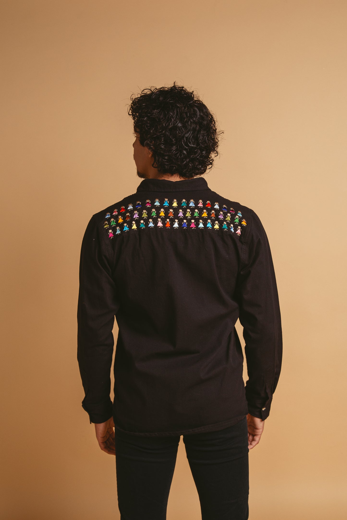 Muñequitos Button-Down Shirt