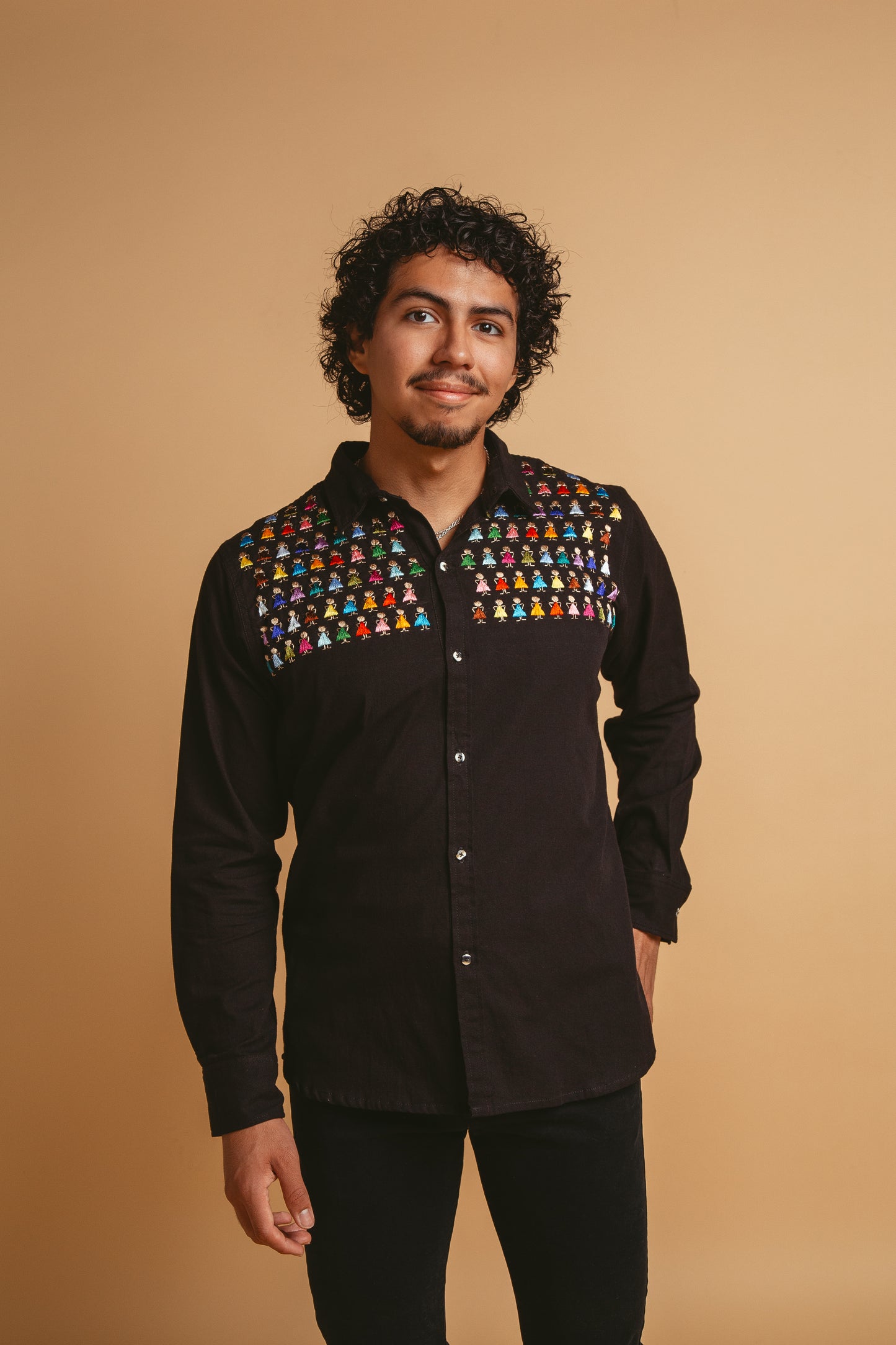 Muñequitos Button-Down Shirt