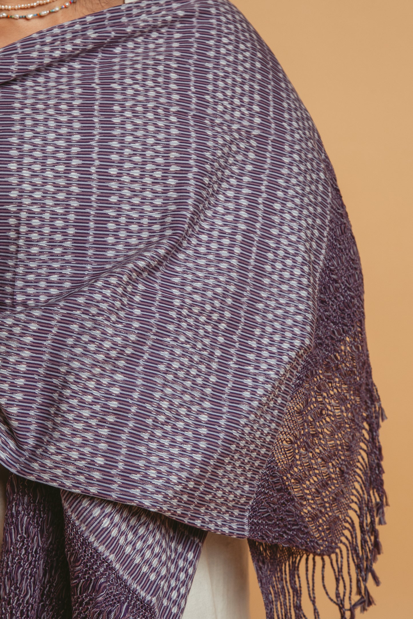 Large Rebozo - Morado