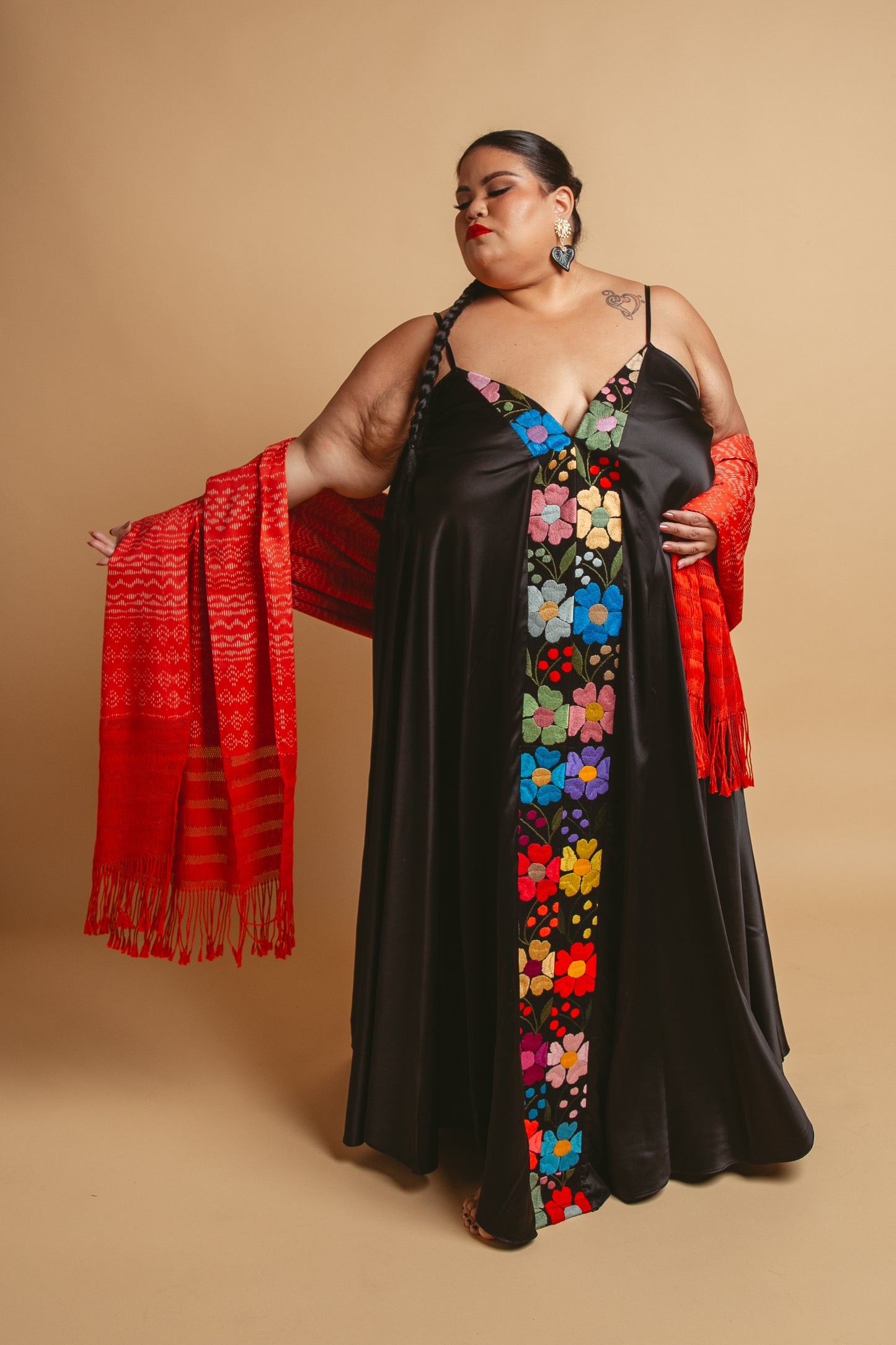 Large Rebozo - Morado