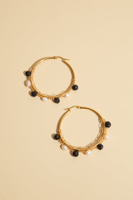 Talavera Hoop Earrings