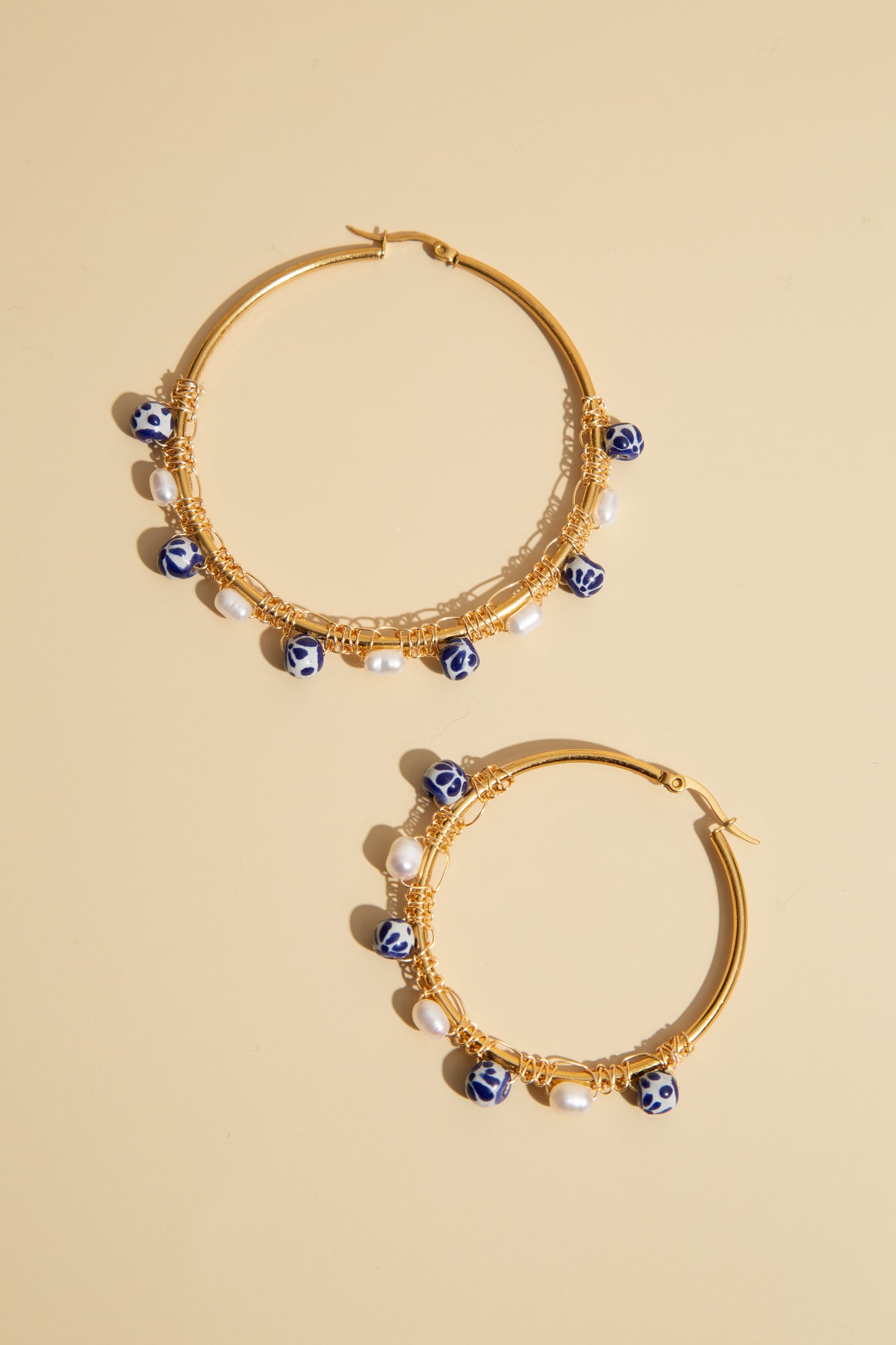 Talavera Hoop Earrings