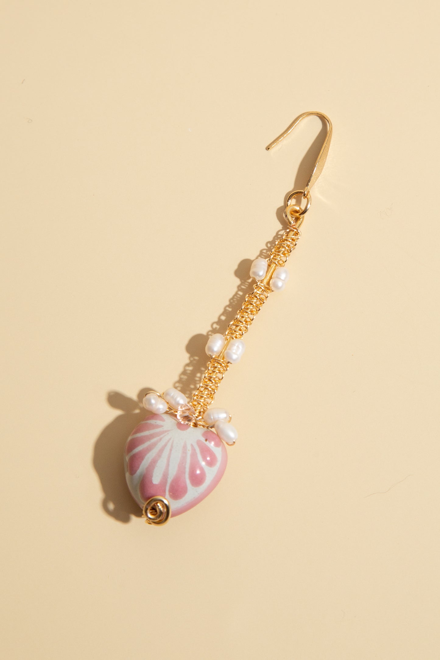 Corazón Talavera Drop Earrings