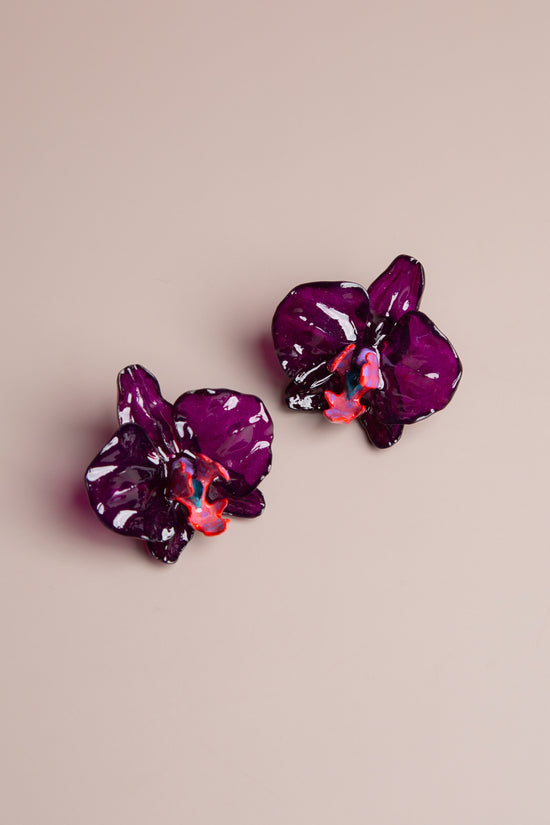Orchid Earrings